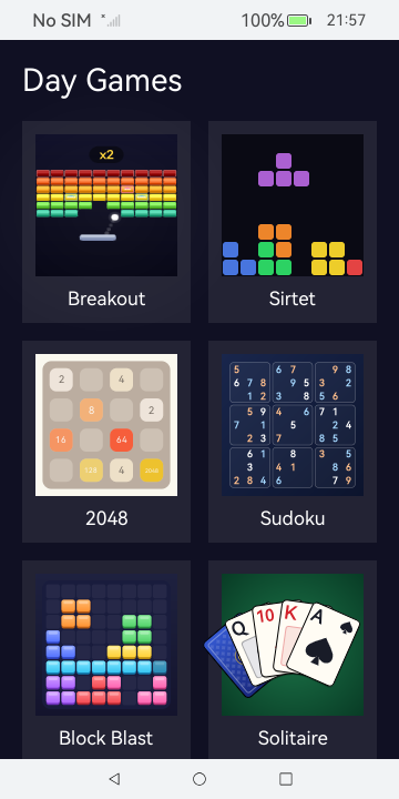 Day Games screenshot 1 (en)