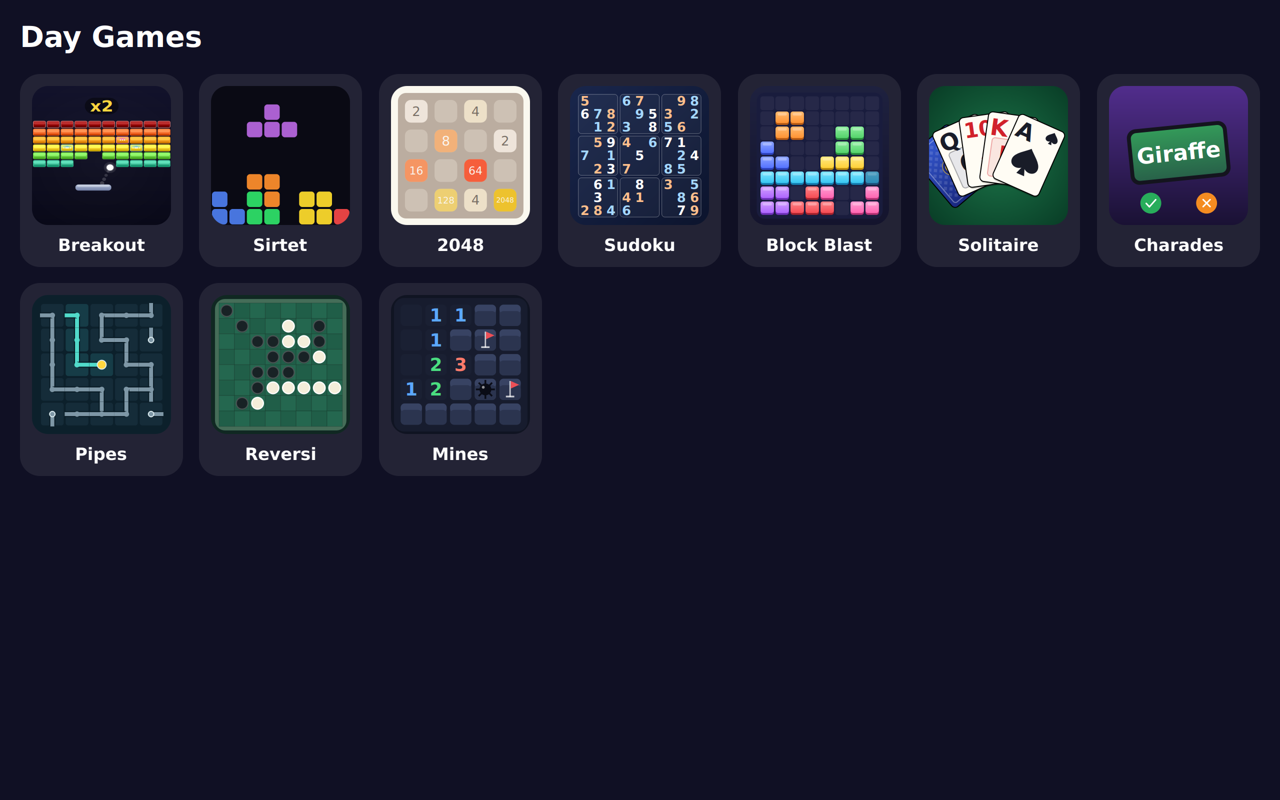 Day Games screenshot 1 (en)