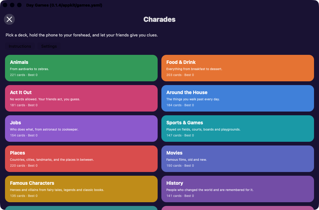 Day Games screenshot 4 (en)