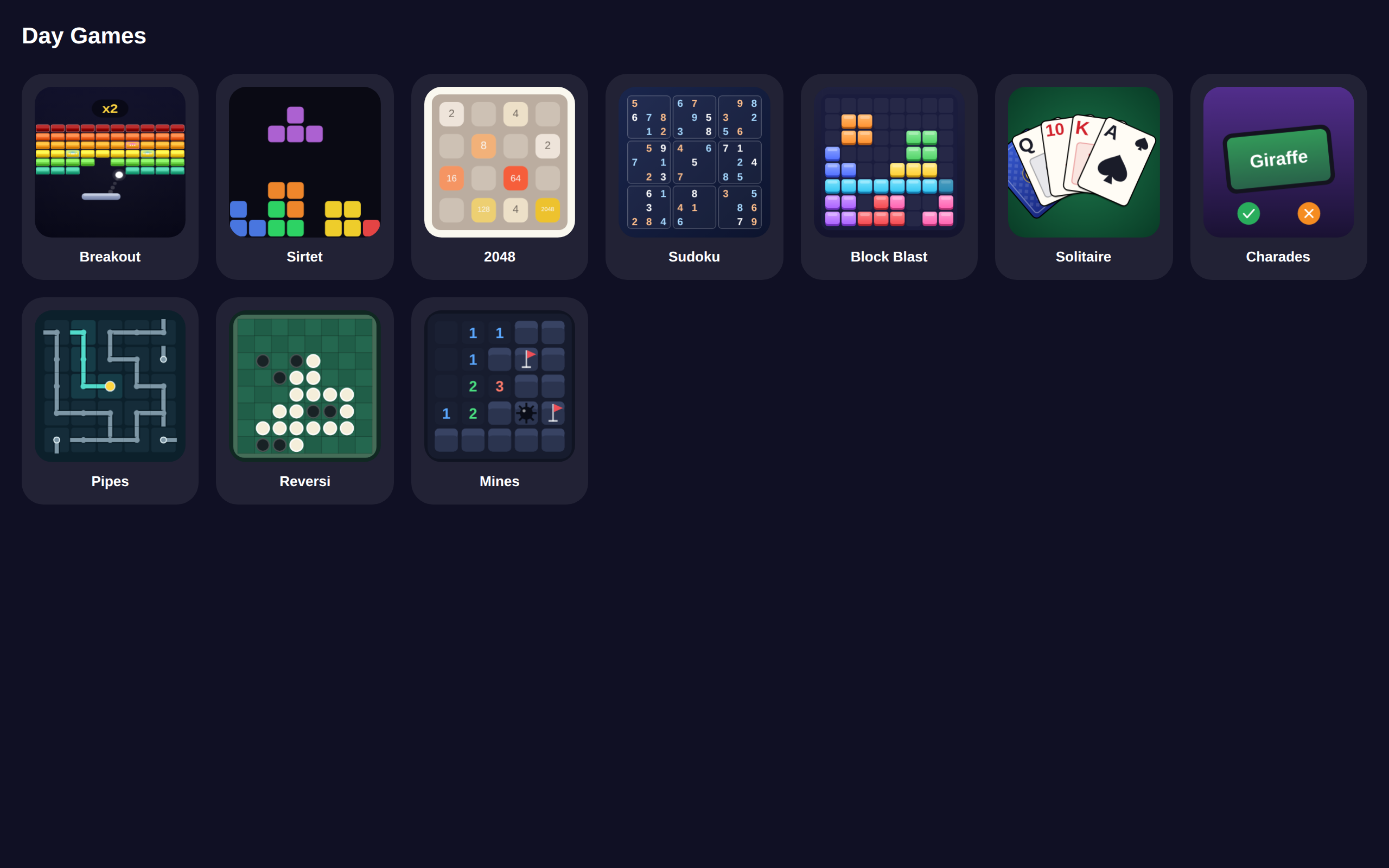 Day Games screenshot 1 (en)