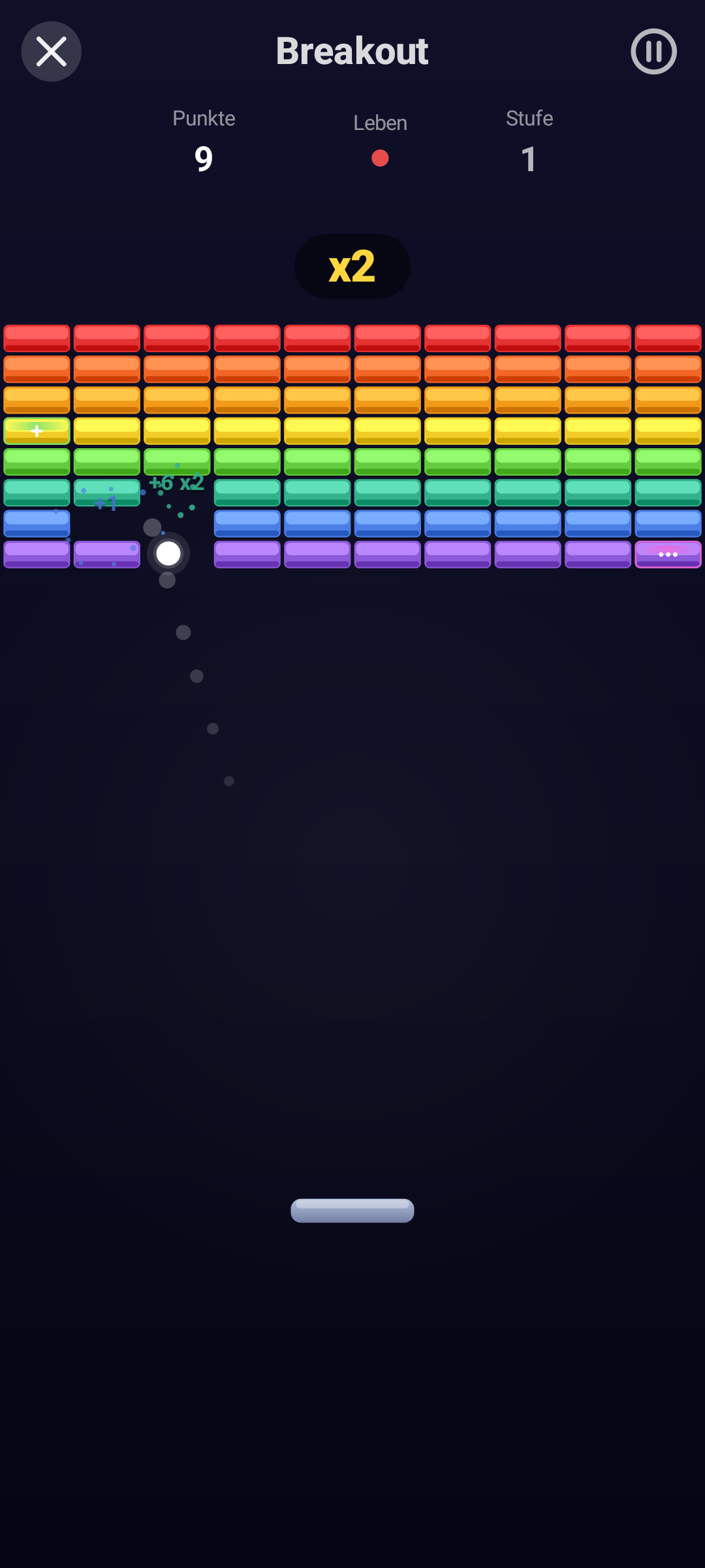 Breakout — Android (Material) · Phone