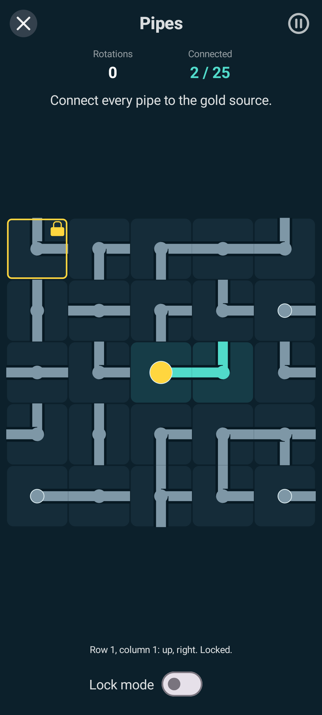 Pipes Locked, Android Android