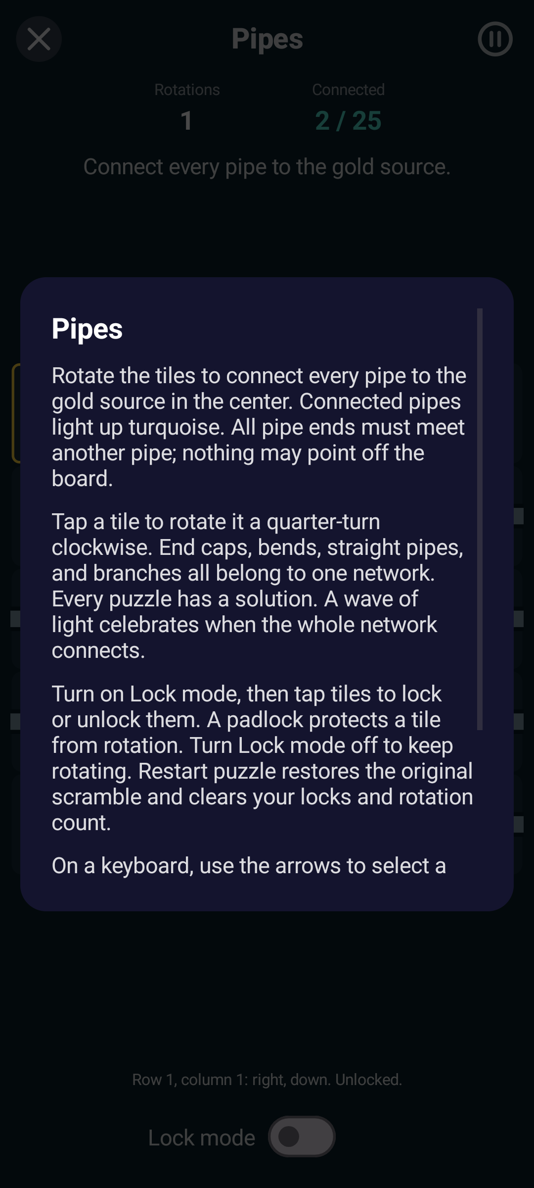 Pipes Rules, Android Android