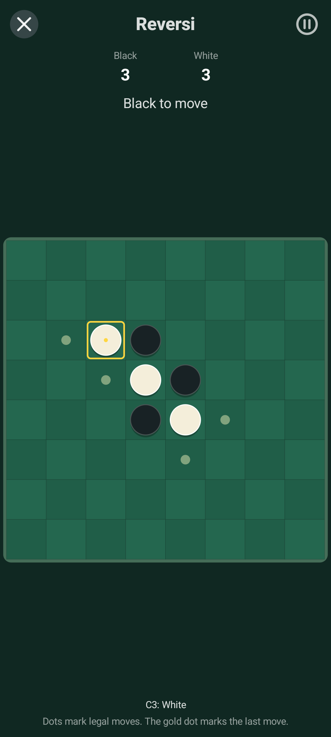 Reversi Two Players, Android Android