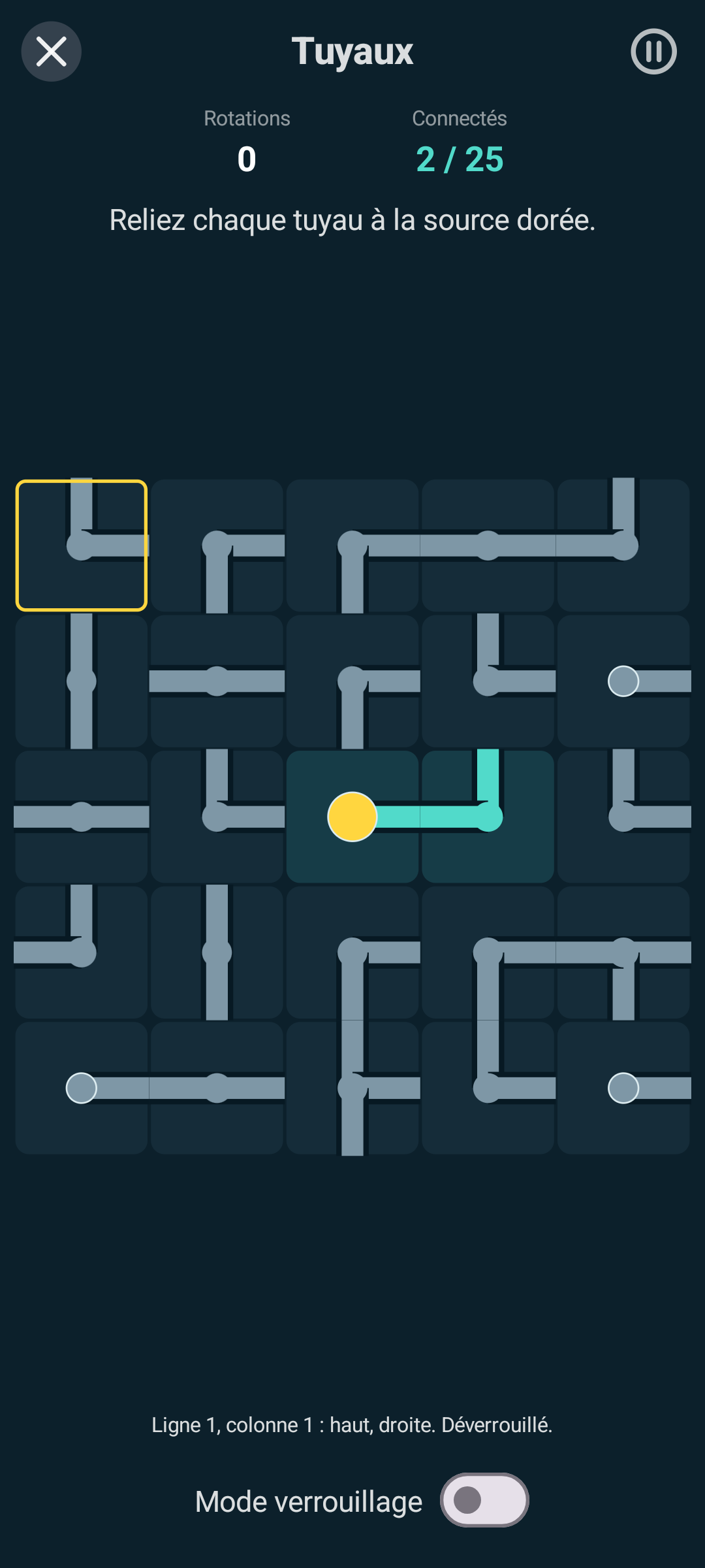 Tuyaux — Android (Material) · Phone