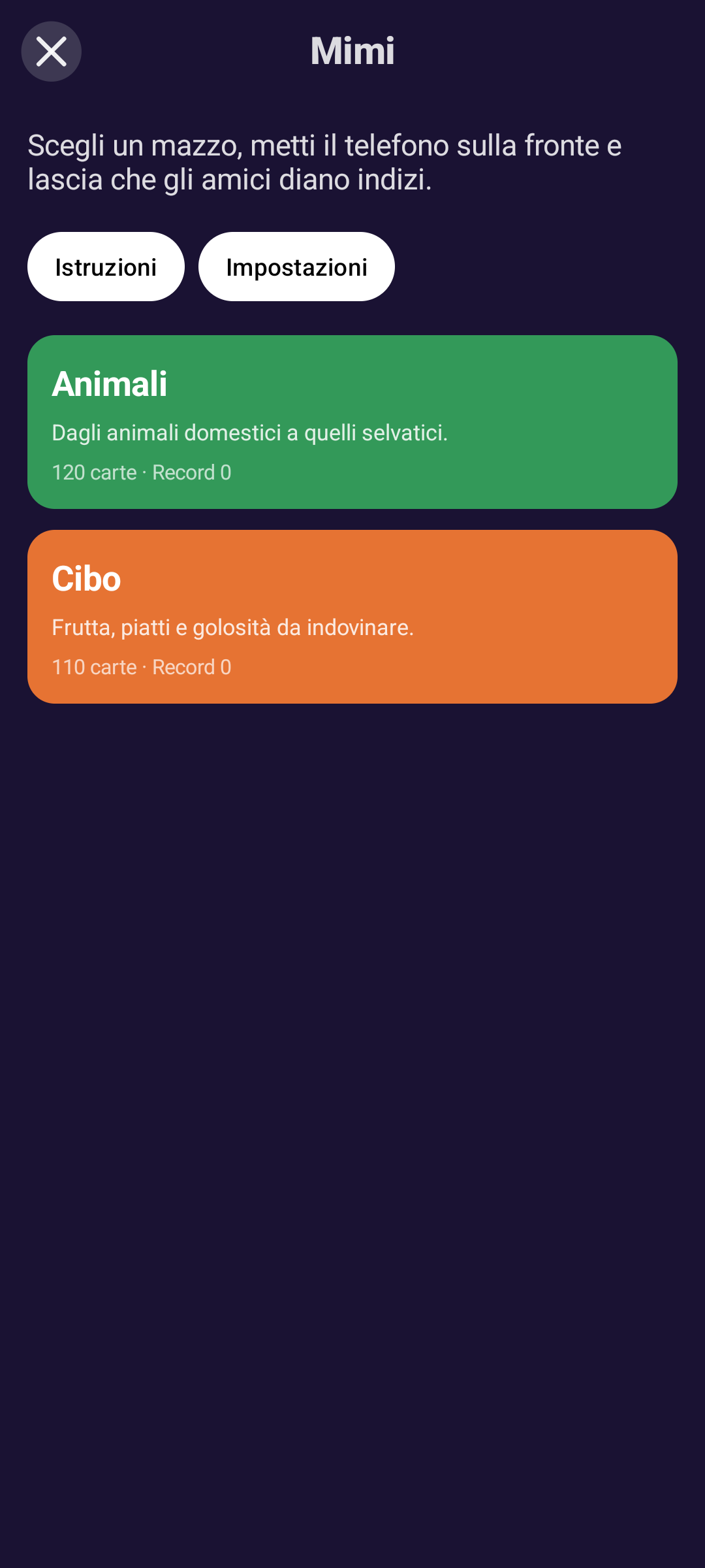 Mimi — Android (Material) · Phone
