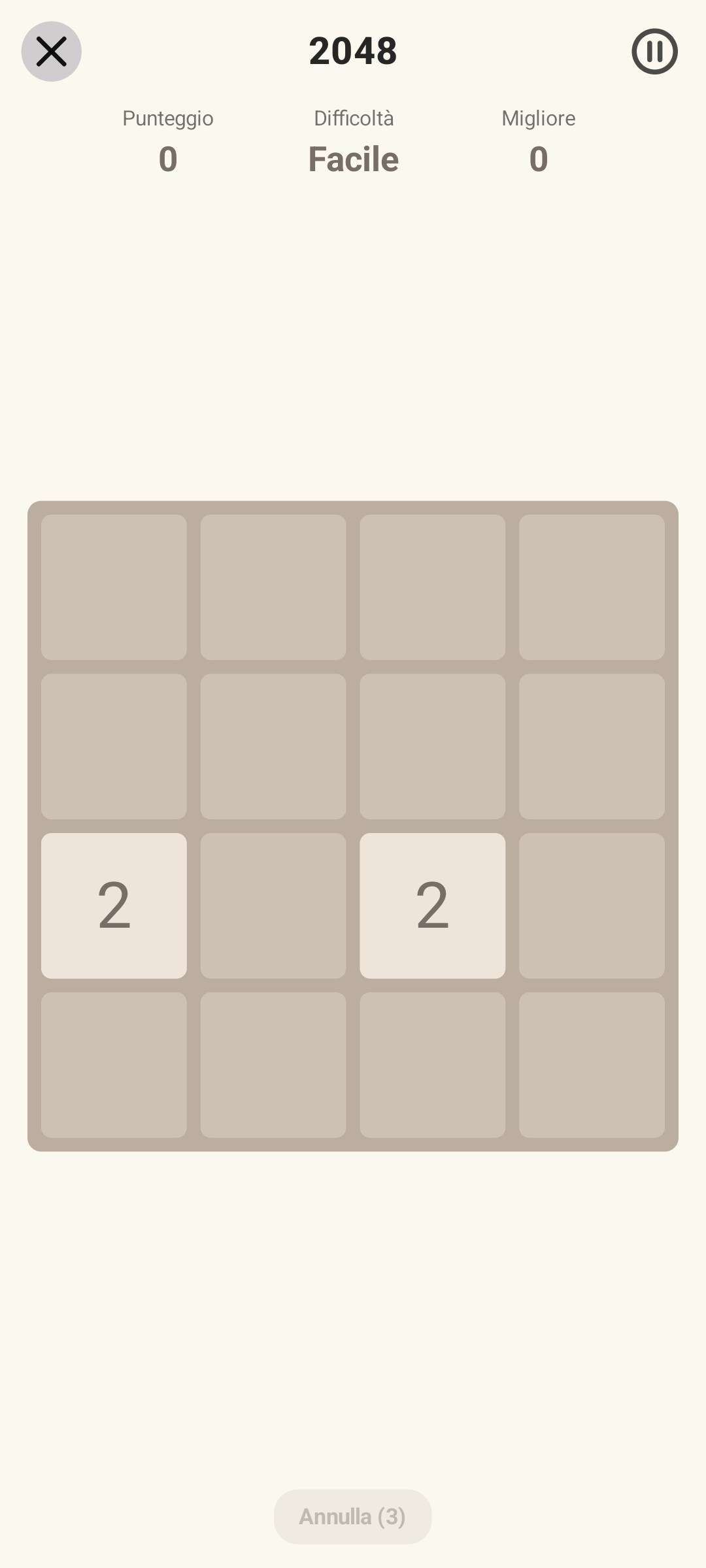 2048 — Android (Material) · Phone