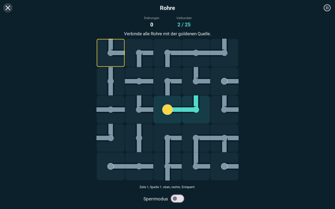 Rohre — Android (Material) · Tablet