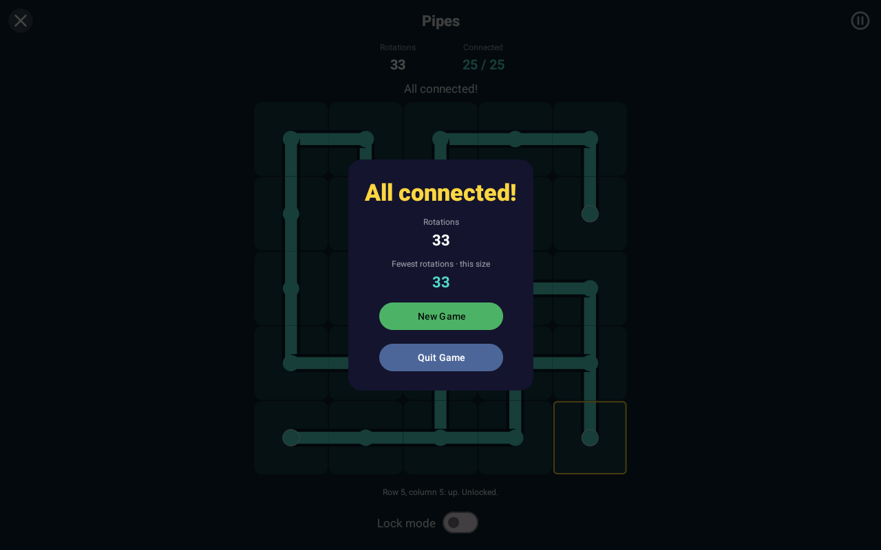 Pipes Complete, Android Tablet
