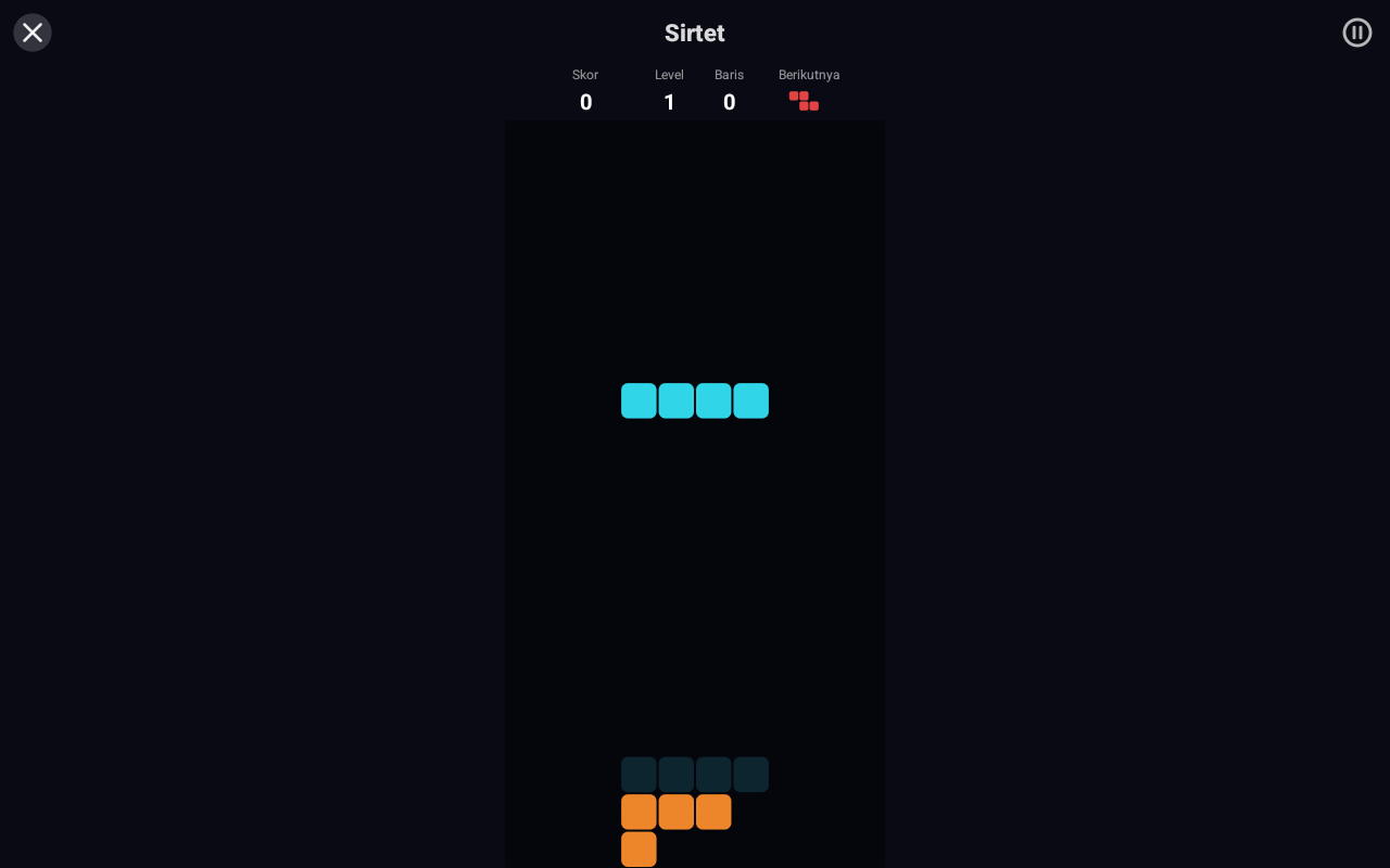 Sirtet — Android (Material) · Tablet