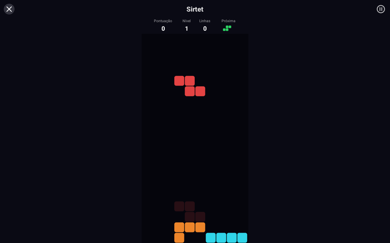 Sirtet — Android (Material) · Tablet