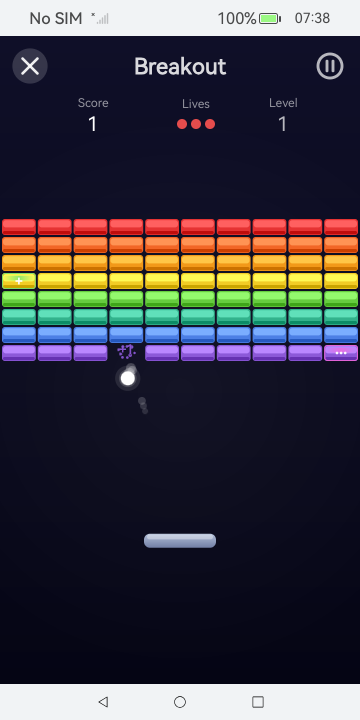 Breakout, HarmonyOS ArkUI