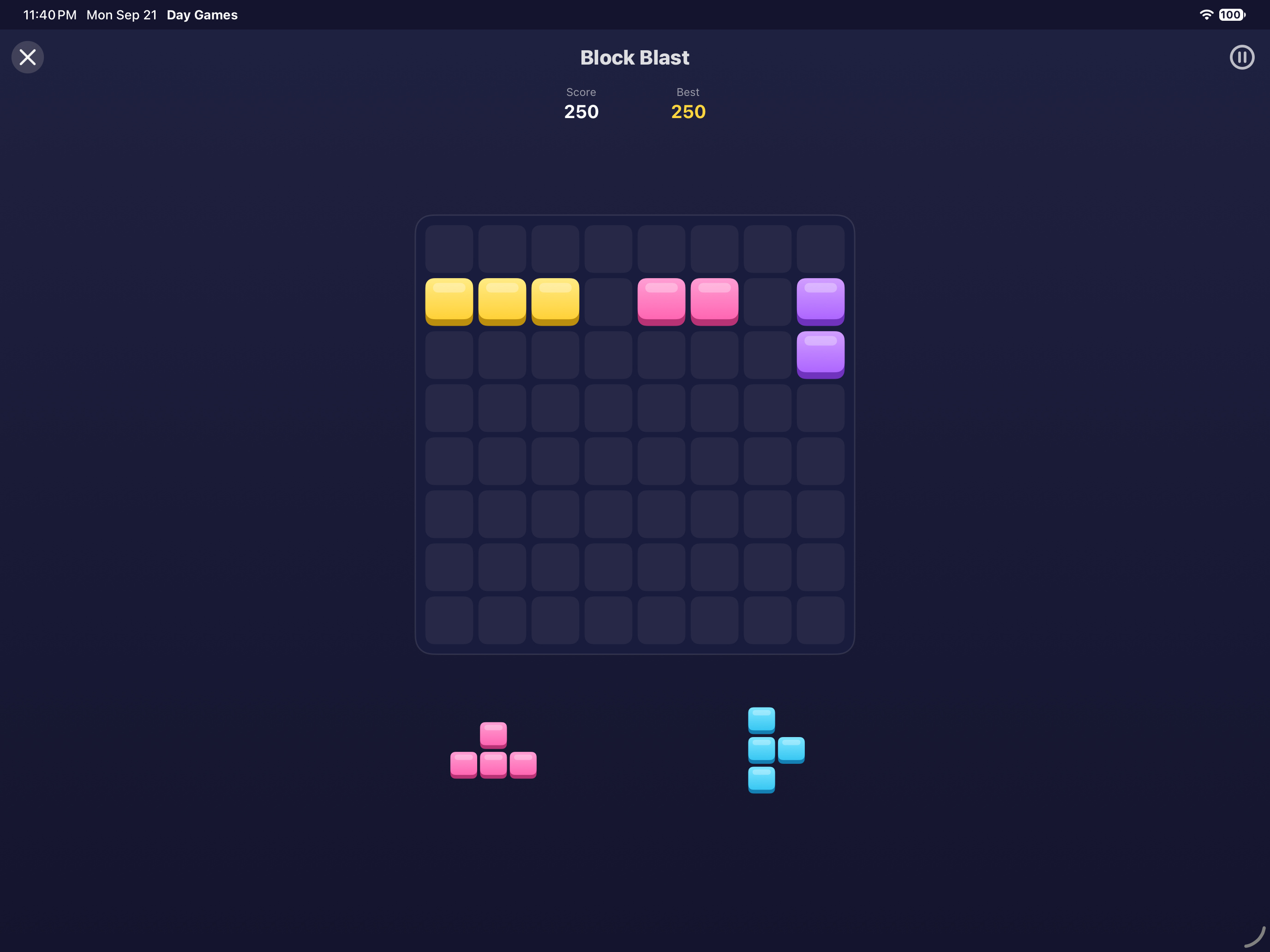 Block Blast, iOS iPad