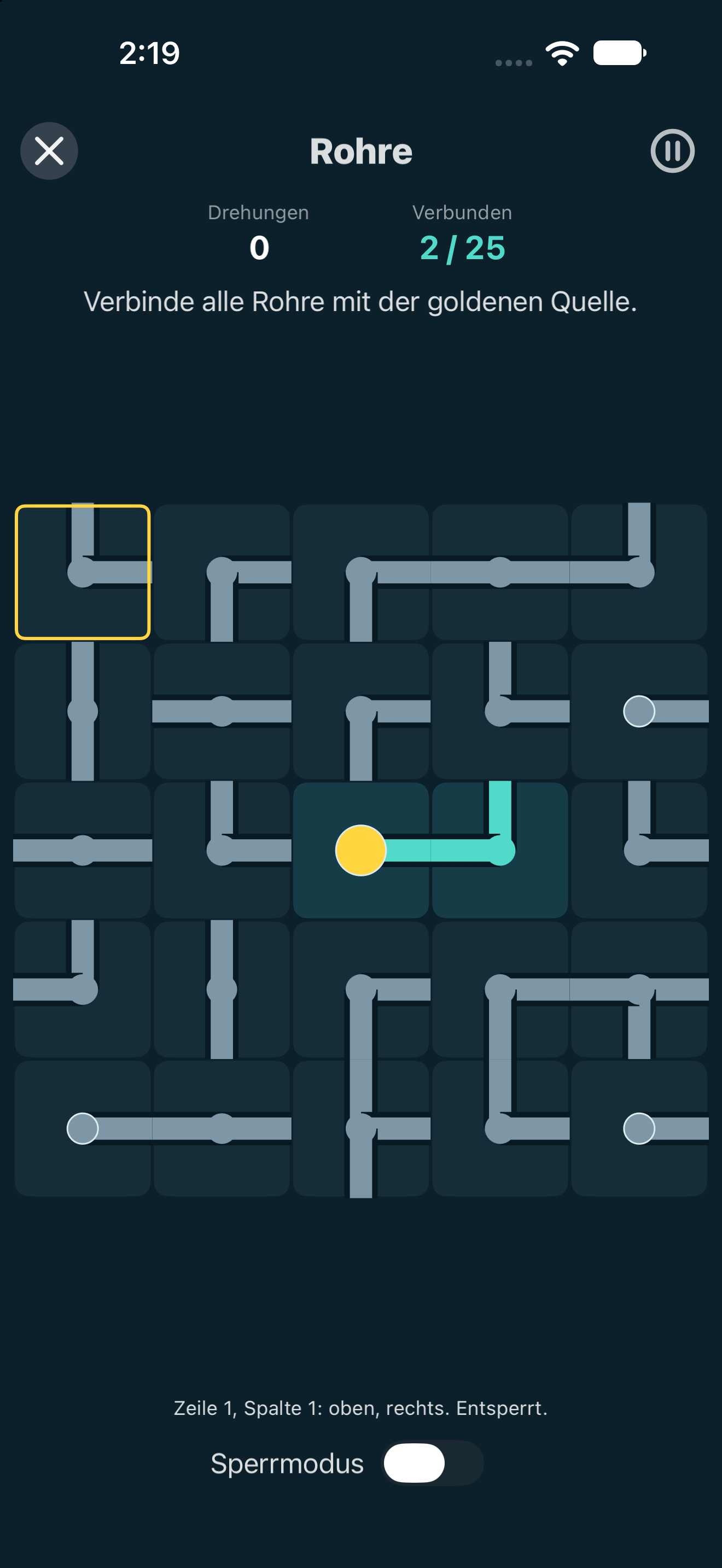 Rohre — iOS (UIKit) · iPhone