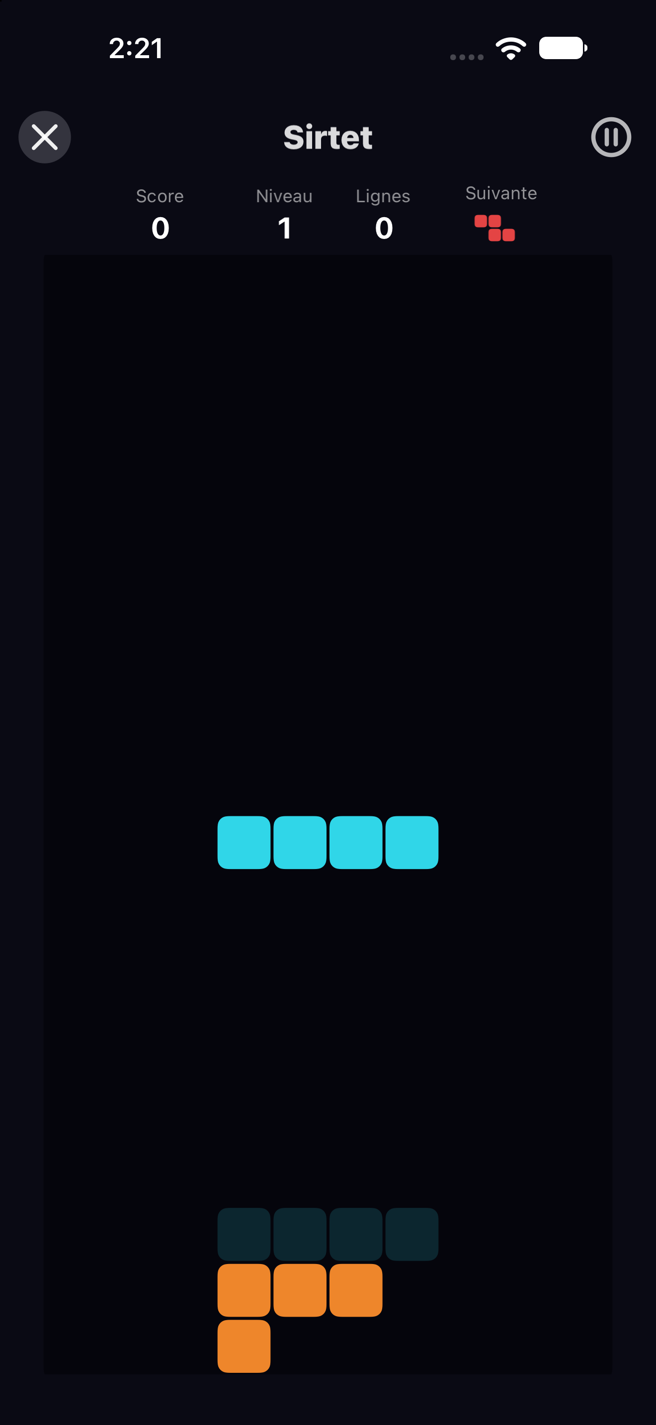 Sirtet — iOS (UIKit) · iPhone