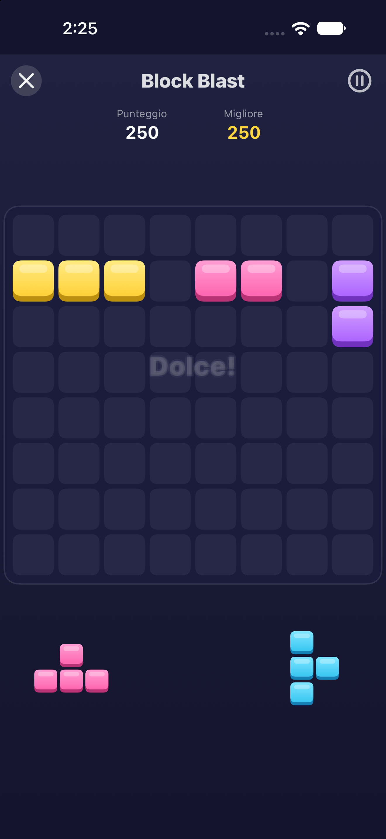 Block Blast — iOS (UIKit) · iPhone