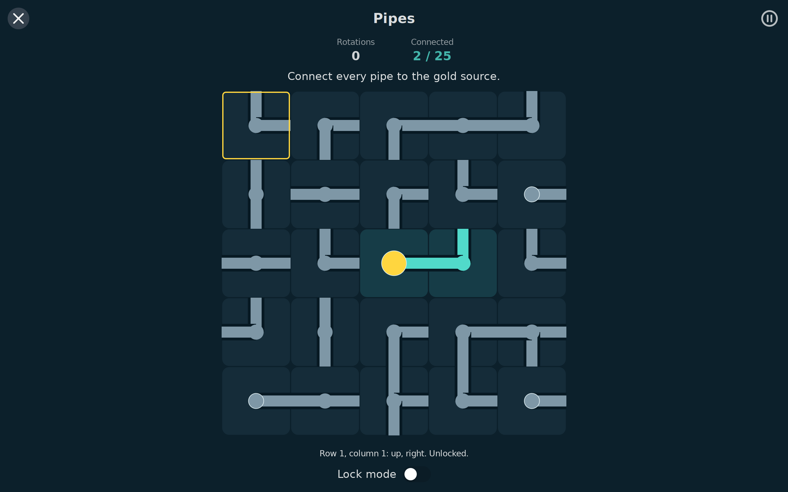 Pipes, Linux GTK 4