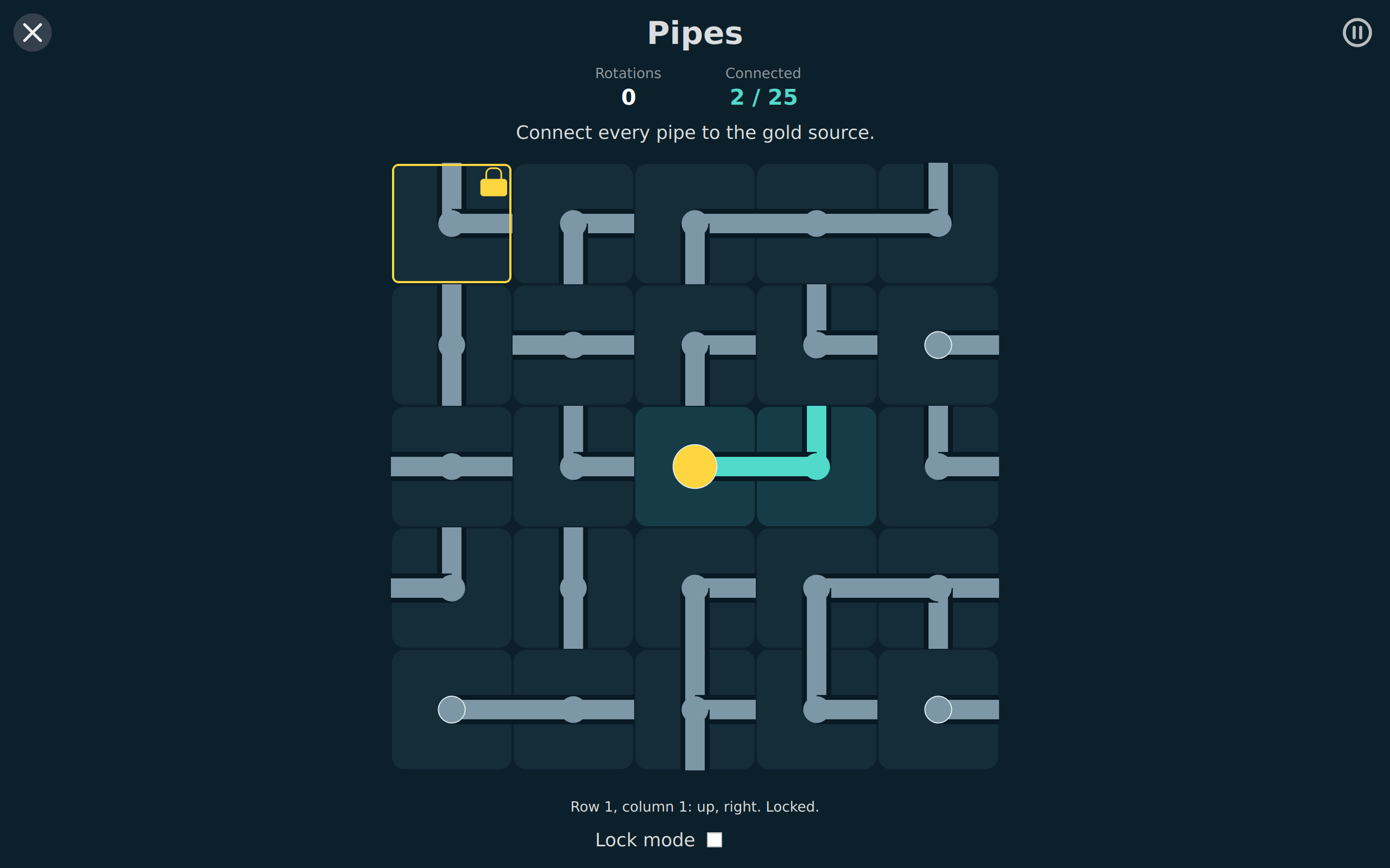 Pipes Locked, Linux Qt 6