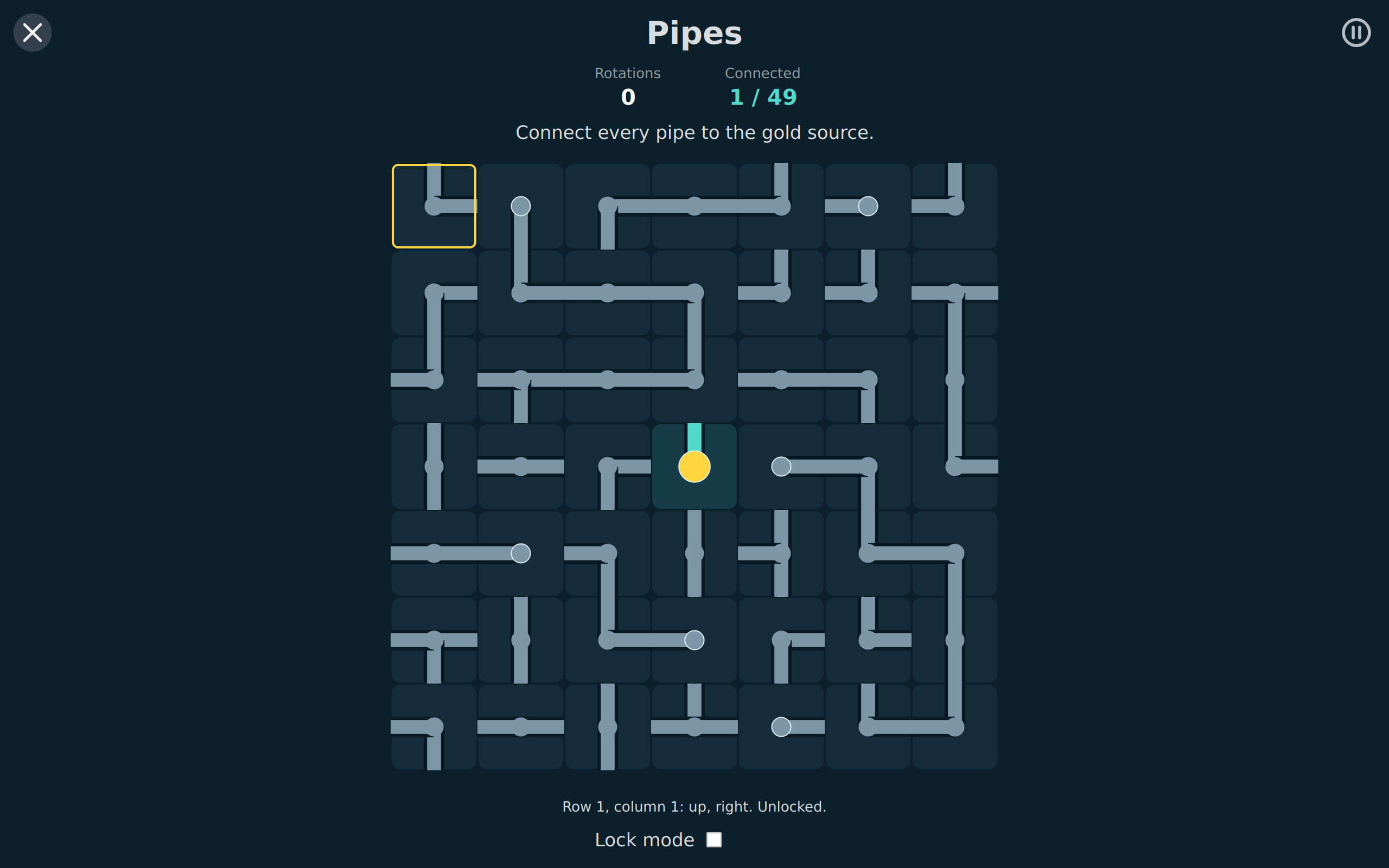 Pipes Medium, Linux Qt 6