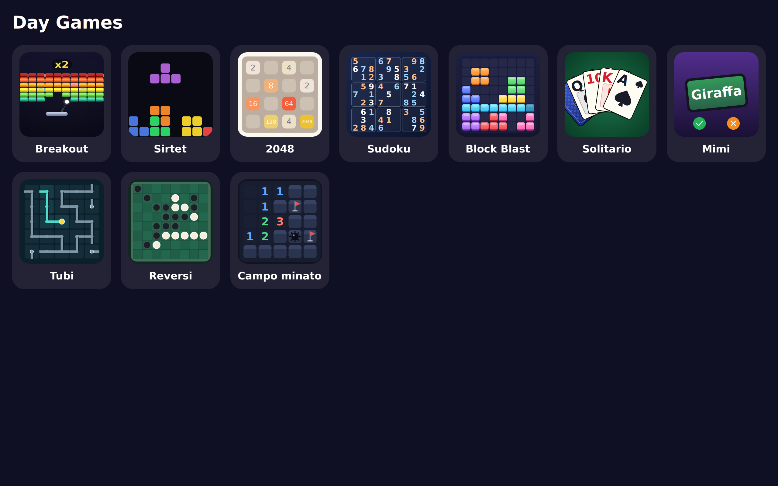 Day Games screenshot 1 (it)