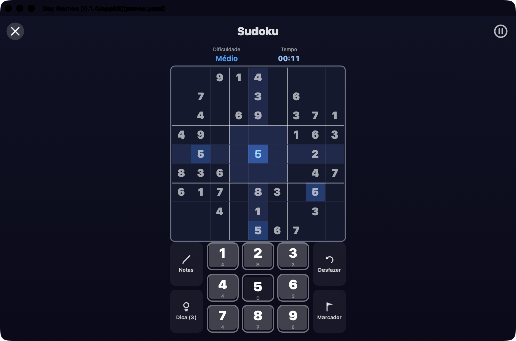Day Games screenshot 10 (pt-BR)