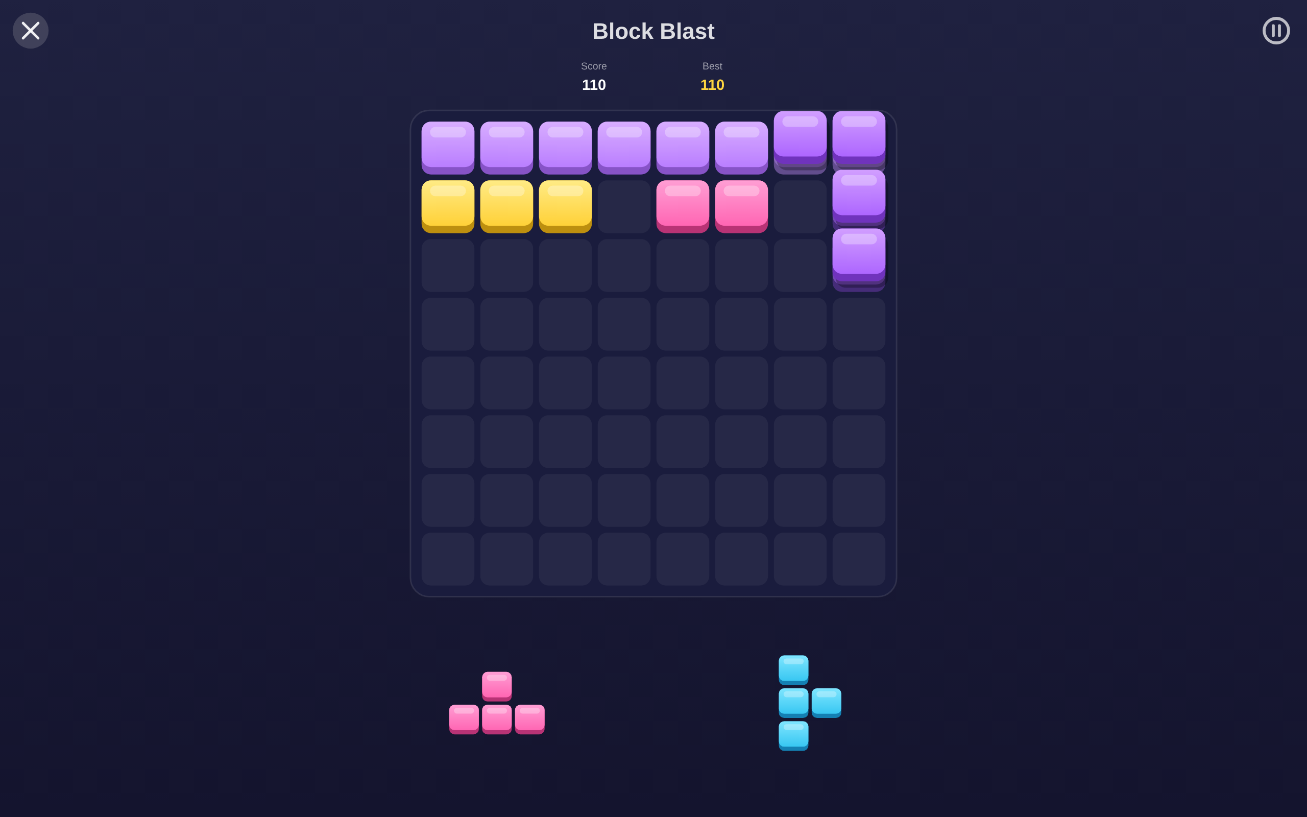 Blockblast Lift, Web Web DOM