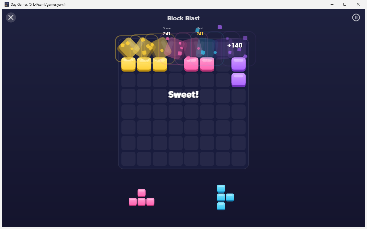 Block Blast, Windows XAML