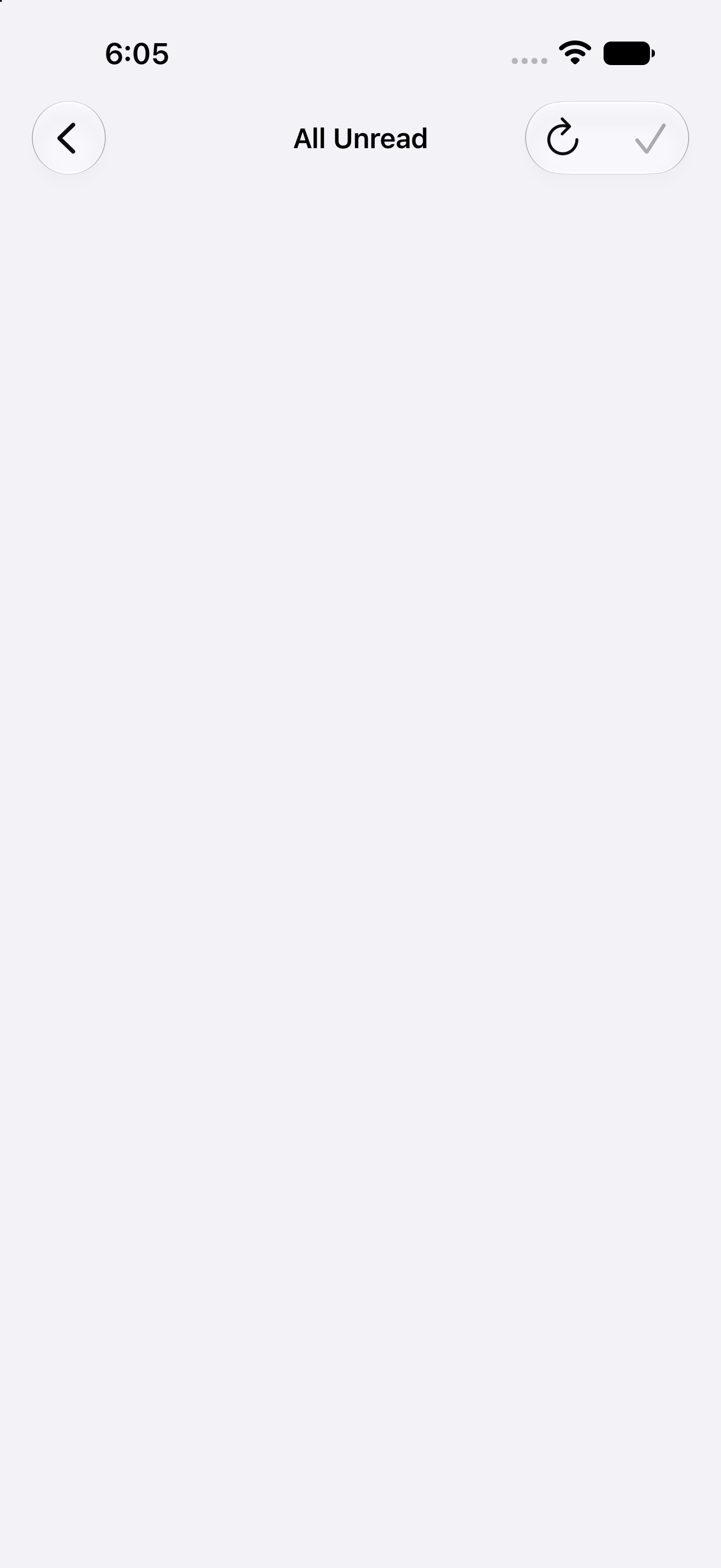All Read — iOS (UIKit) · iPhone