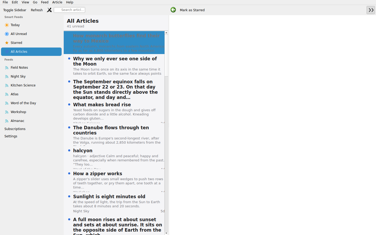 Article — Linux (Qt 6 / KDE)