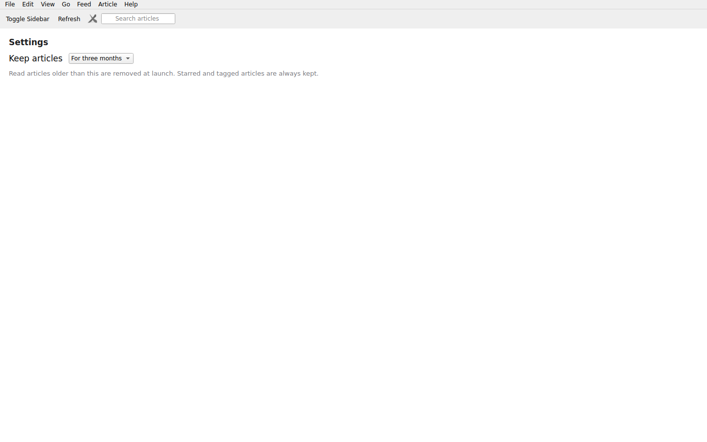 Sidebar Hidden — Linux (Qt 6 / KDE)
