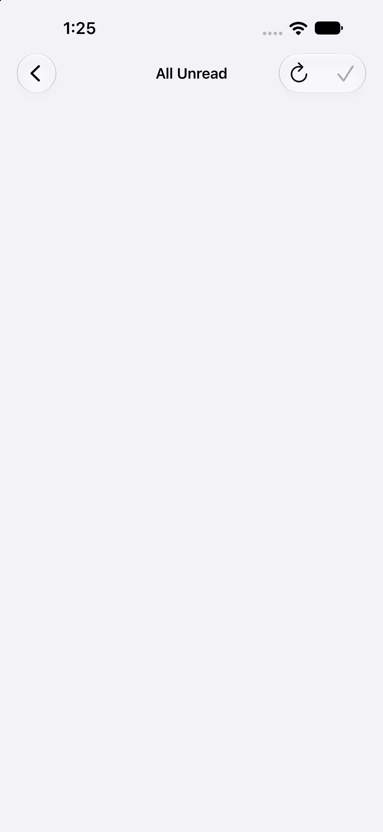 Timeline · all read, iOS UIKit