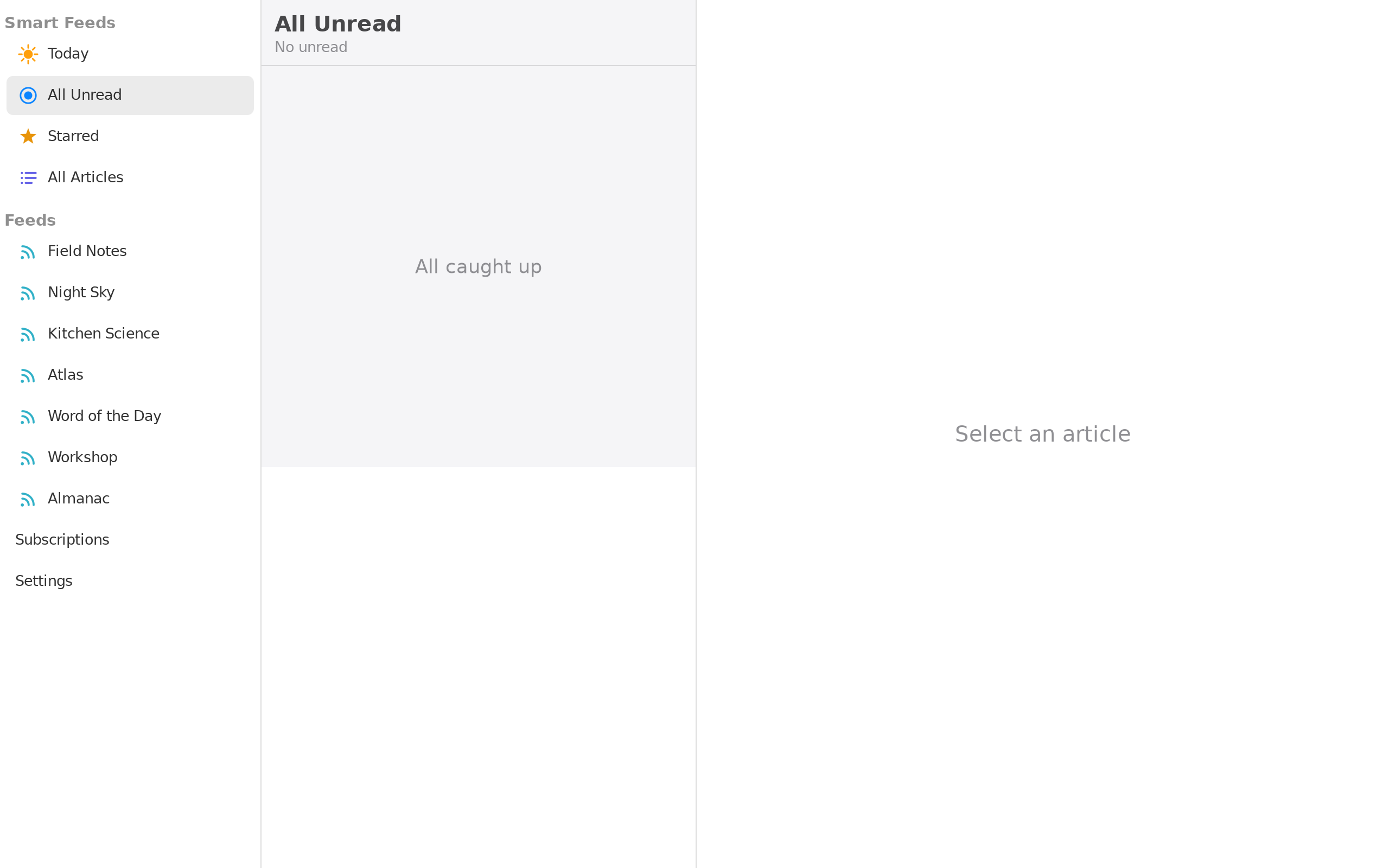 Timeline · all read, Linux GTK 4