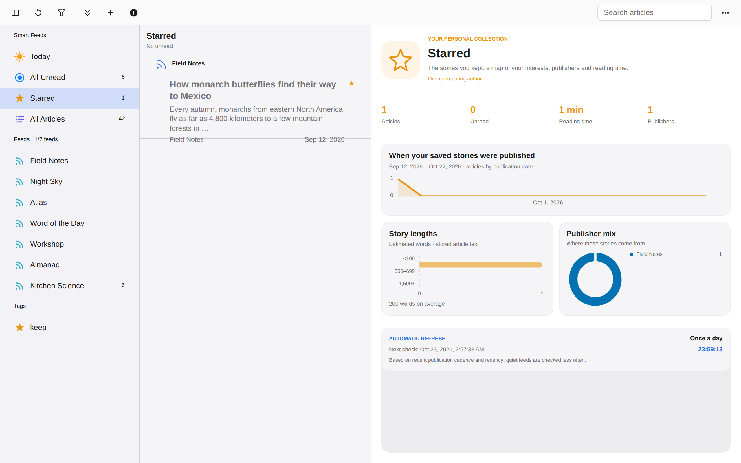 Dashboard Starred, Web Web DOM