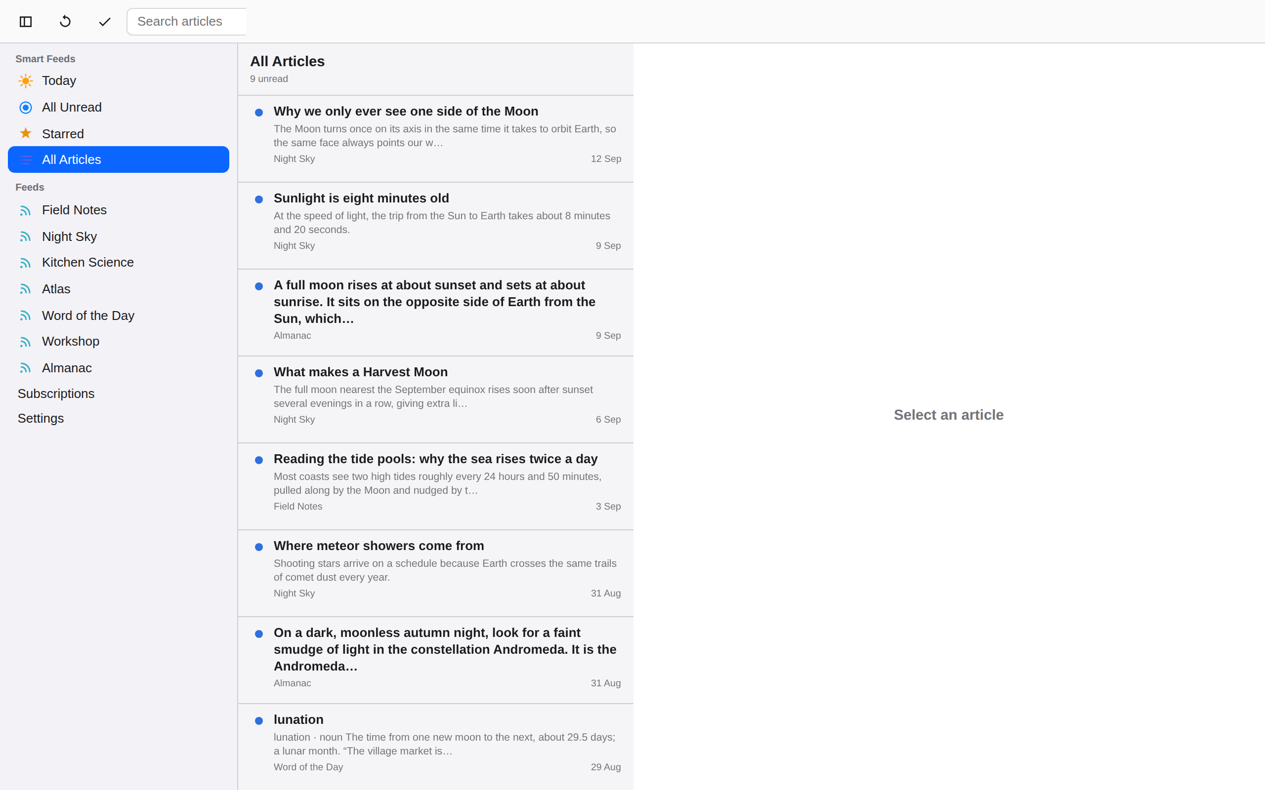 Search results, Web Web DOM