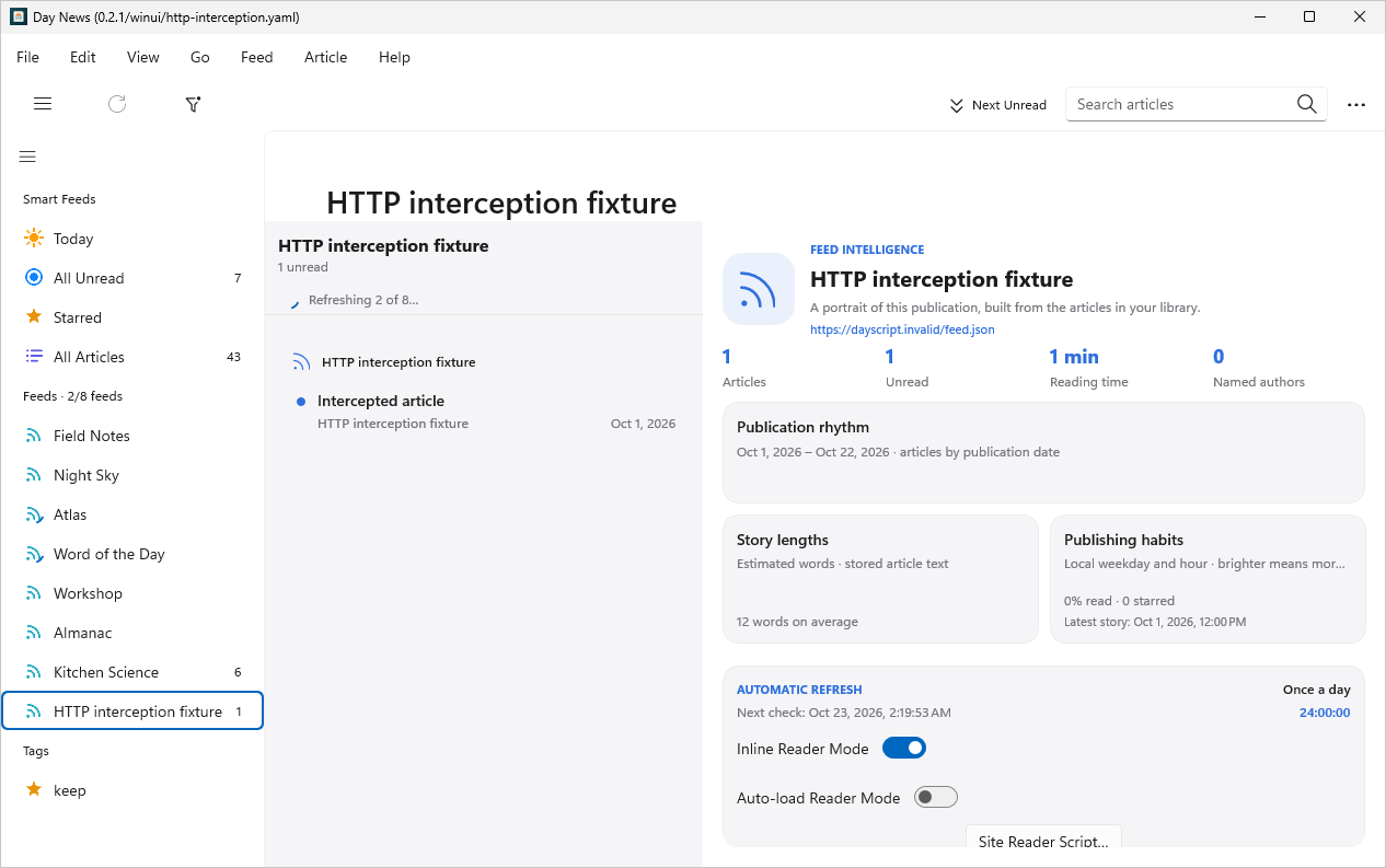 Http Interception, Windows WinUI 3
