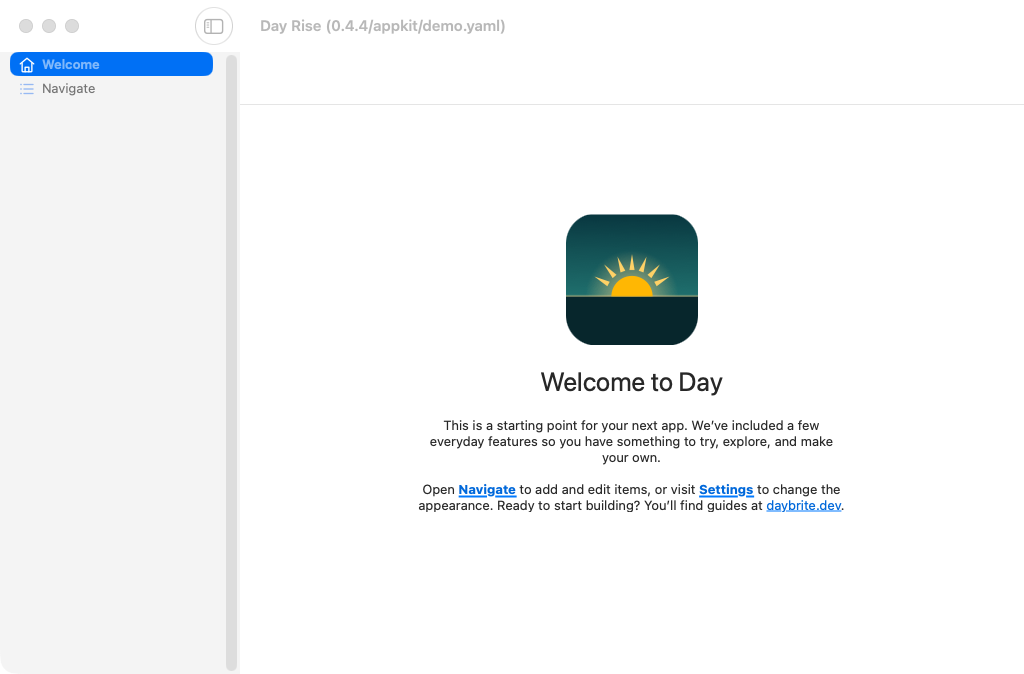 Day Rise screenshot 1 (en)