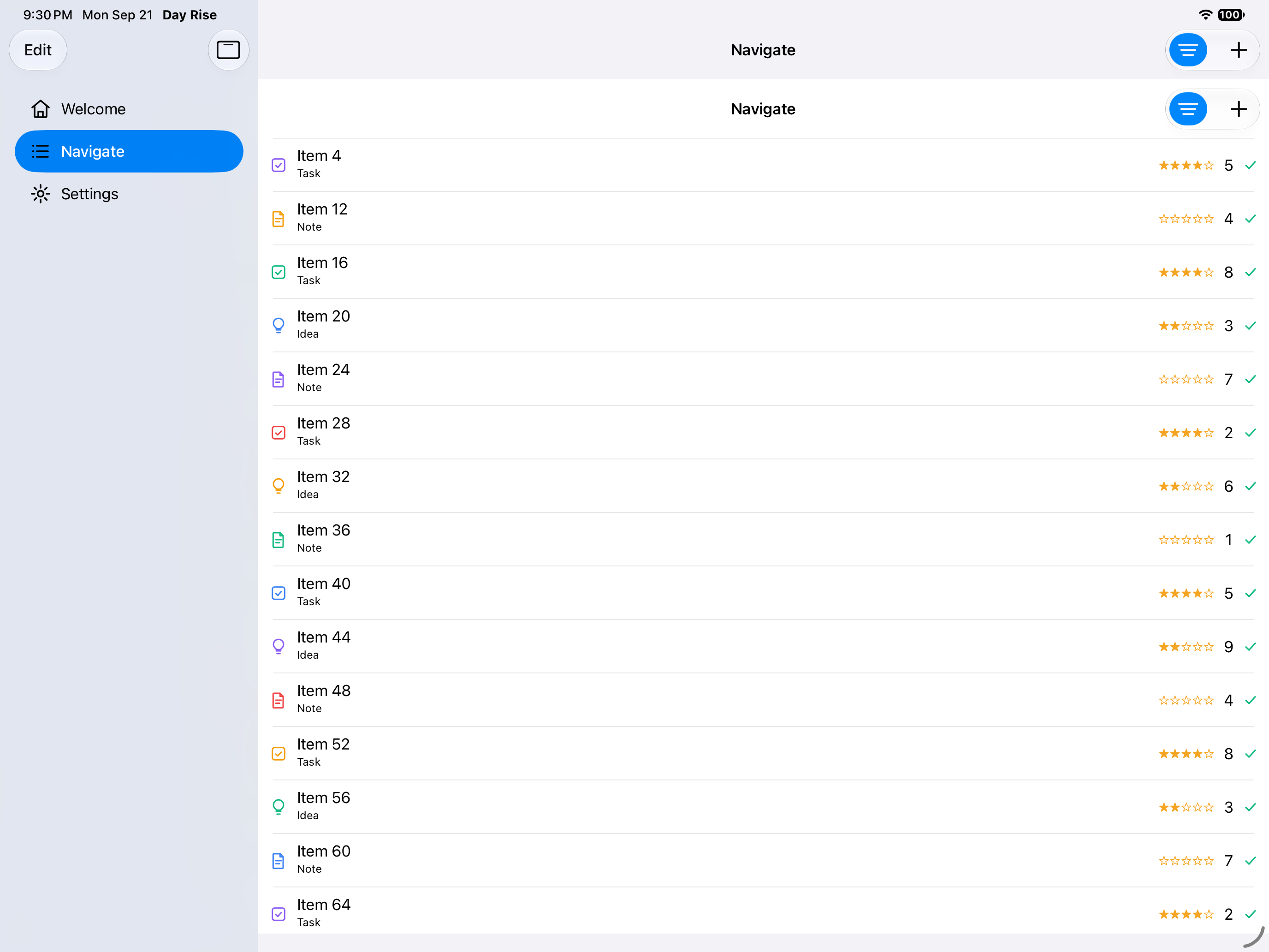 Compact, iOS iPad