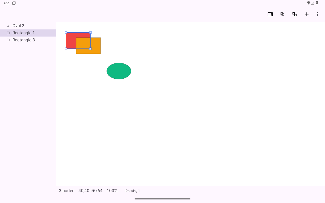 Editor — Android (Material) · Tablet