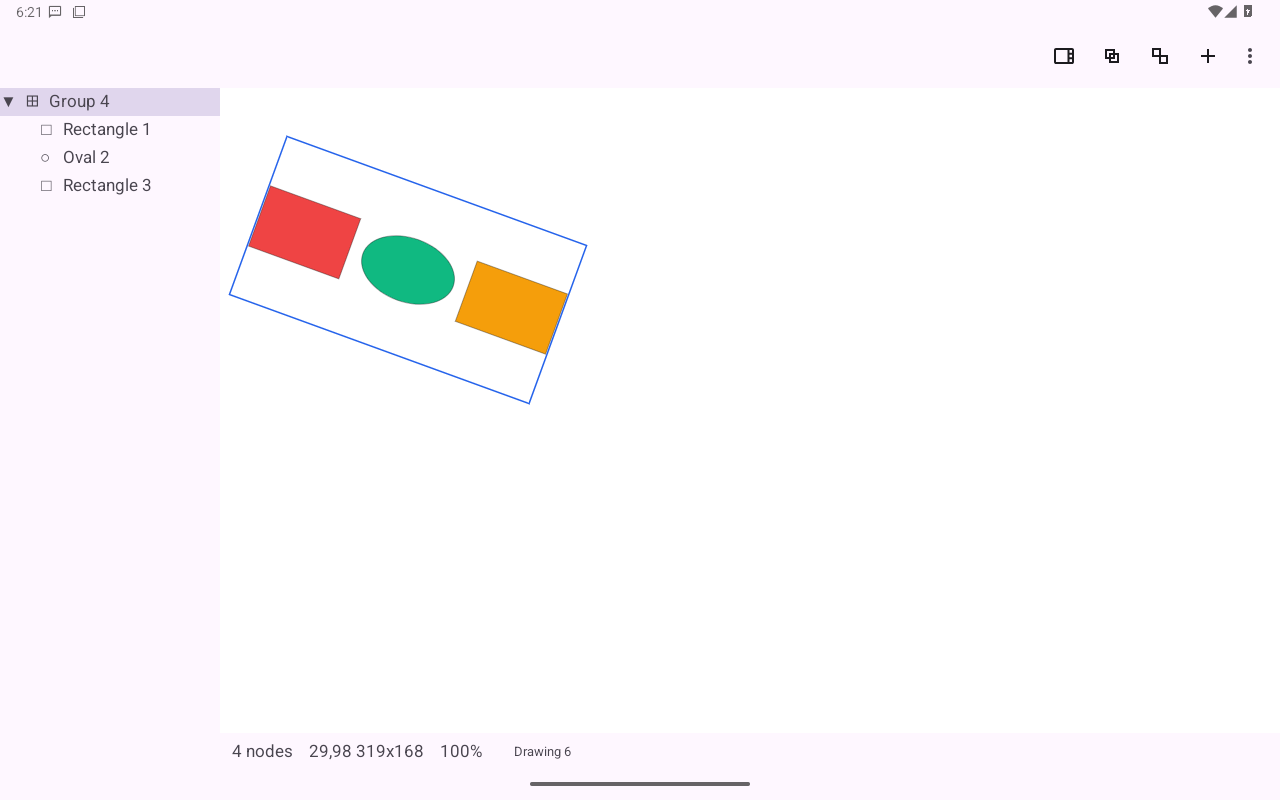 One body, turned — Android (Material) · Tablet