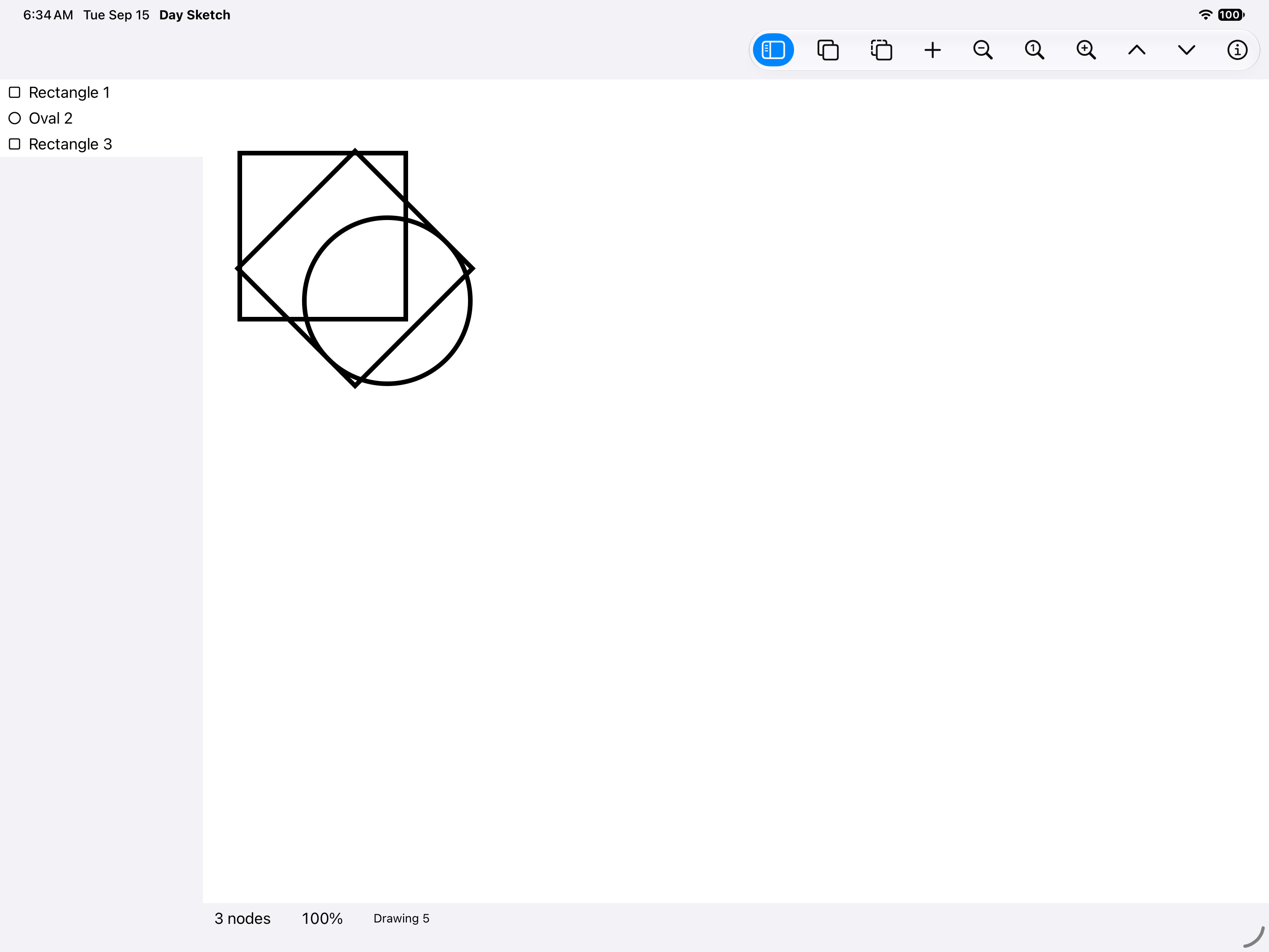 Outline only — iOS (UIKit) · iPad