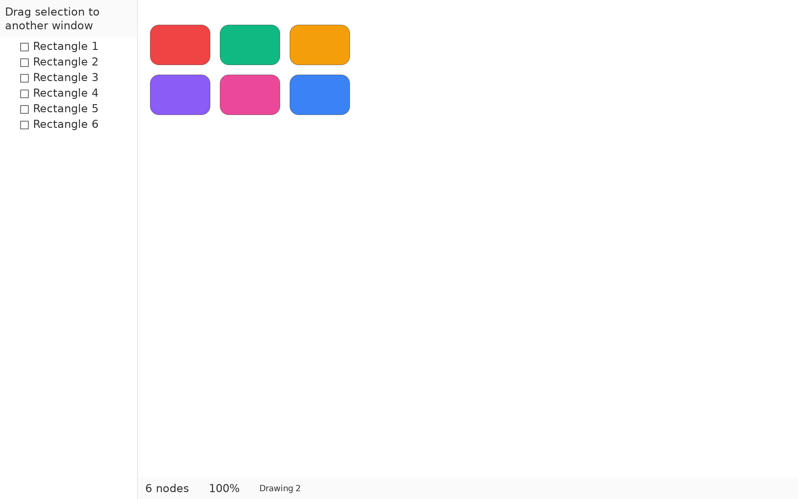 The palette, Linux GTK 4