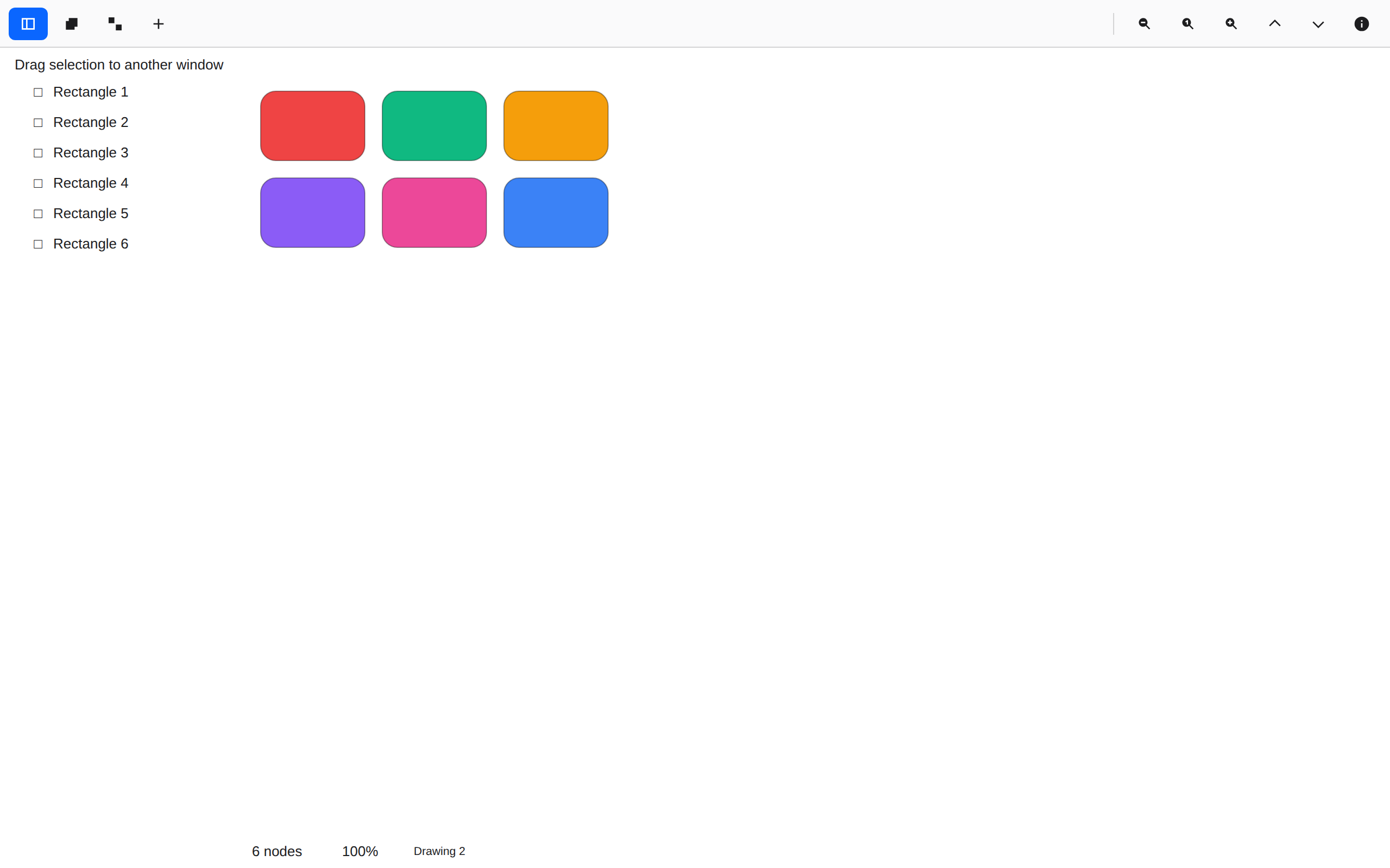 The palette, Web Web DOM