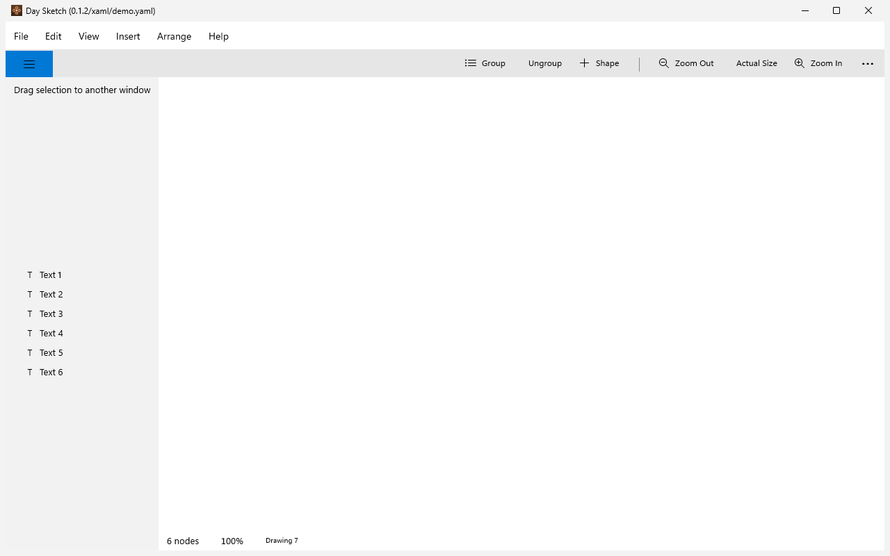 Type specimen, Windows XAML