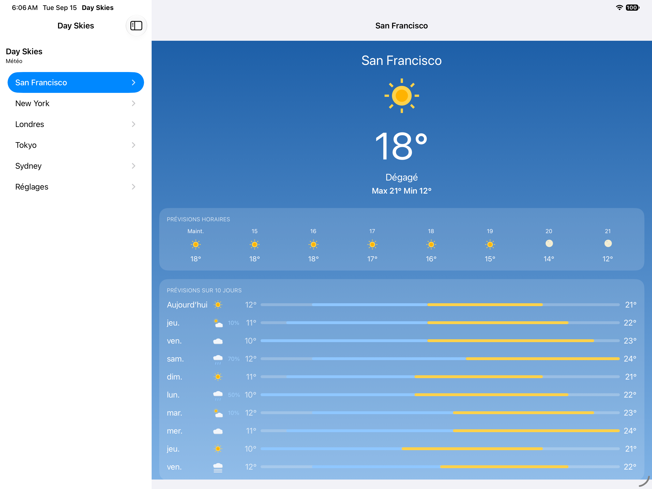 San Francisco — iOS (UIKit) · iPad