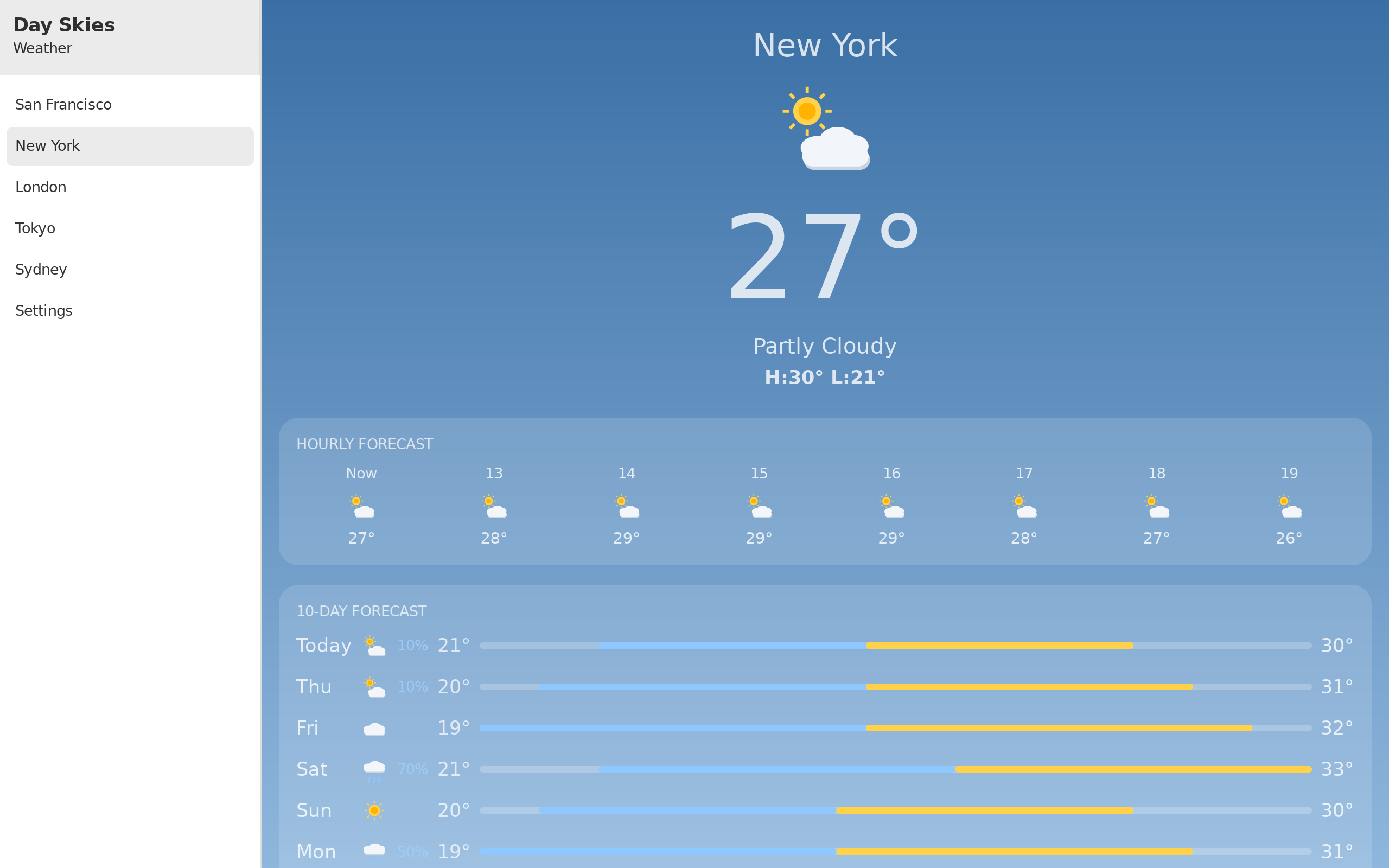 New York, Linux GTK 4