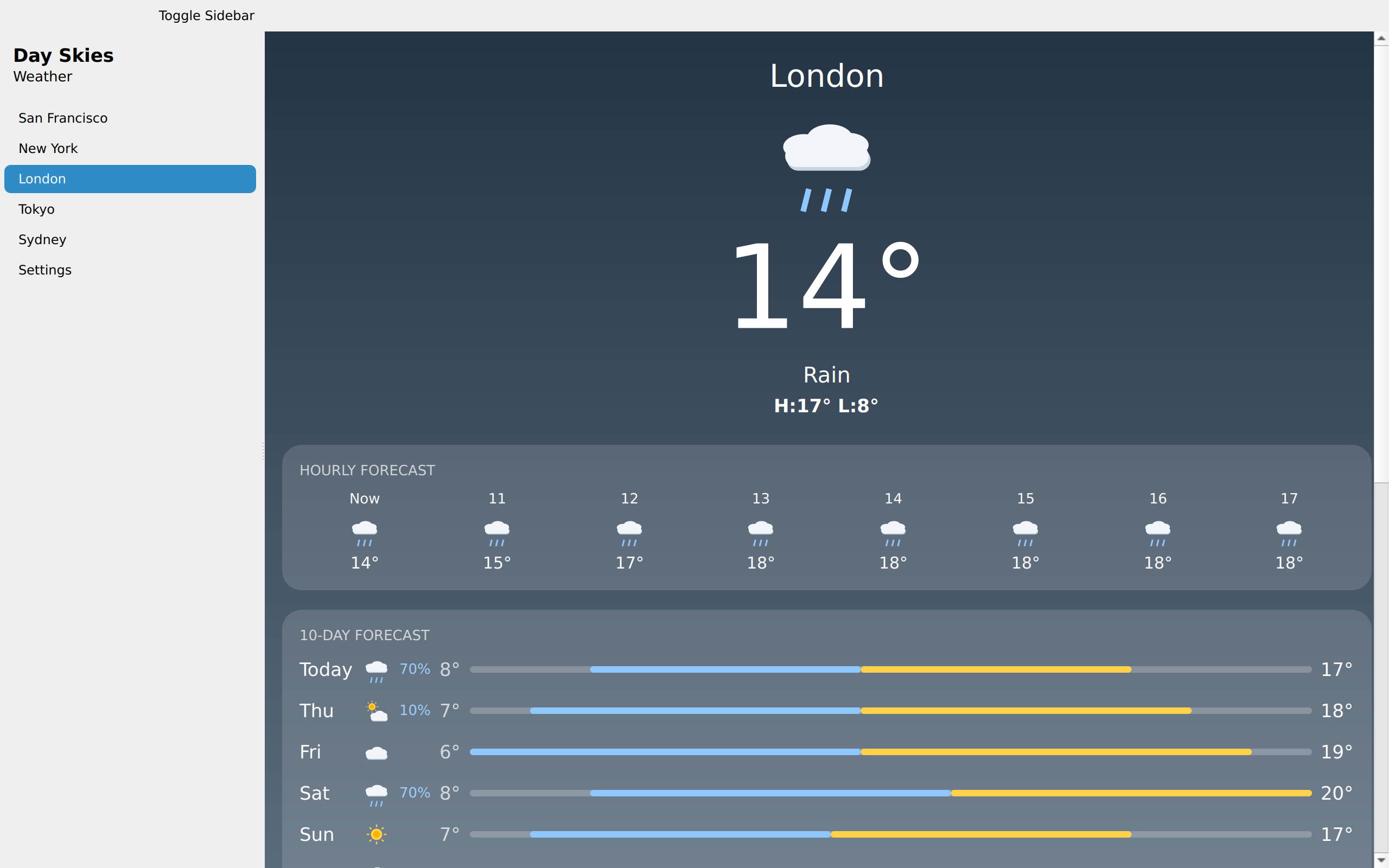 London, Linux Qt 6