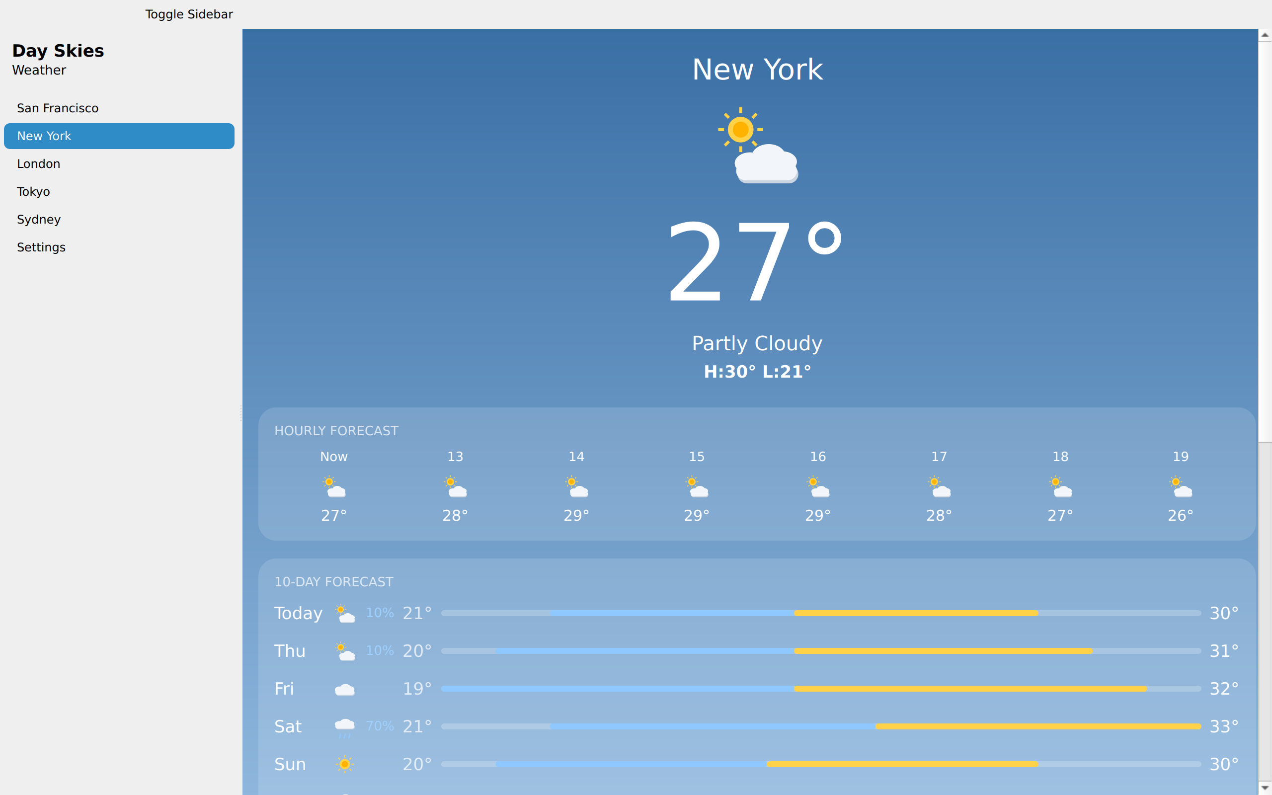 New York, Linux Qt 6