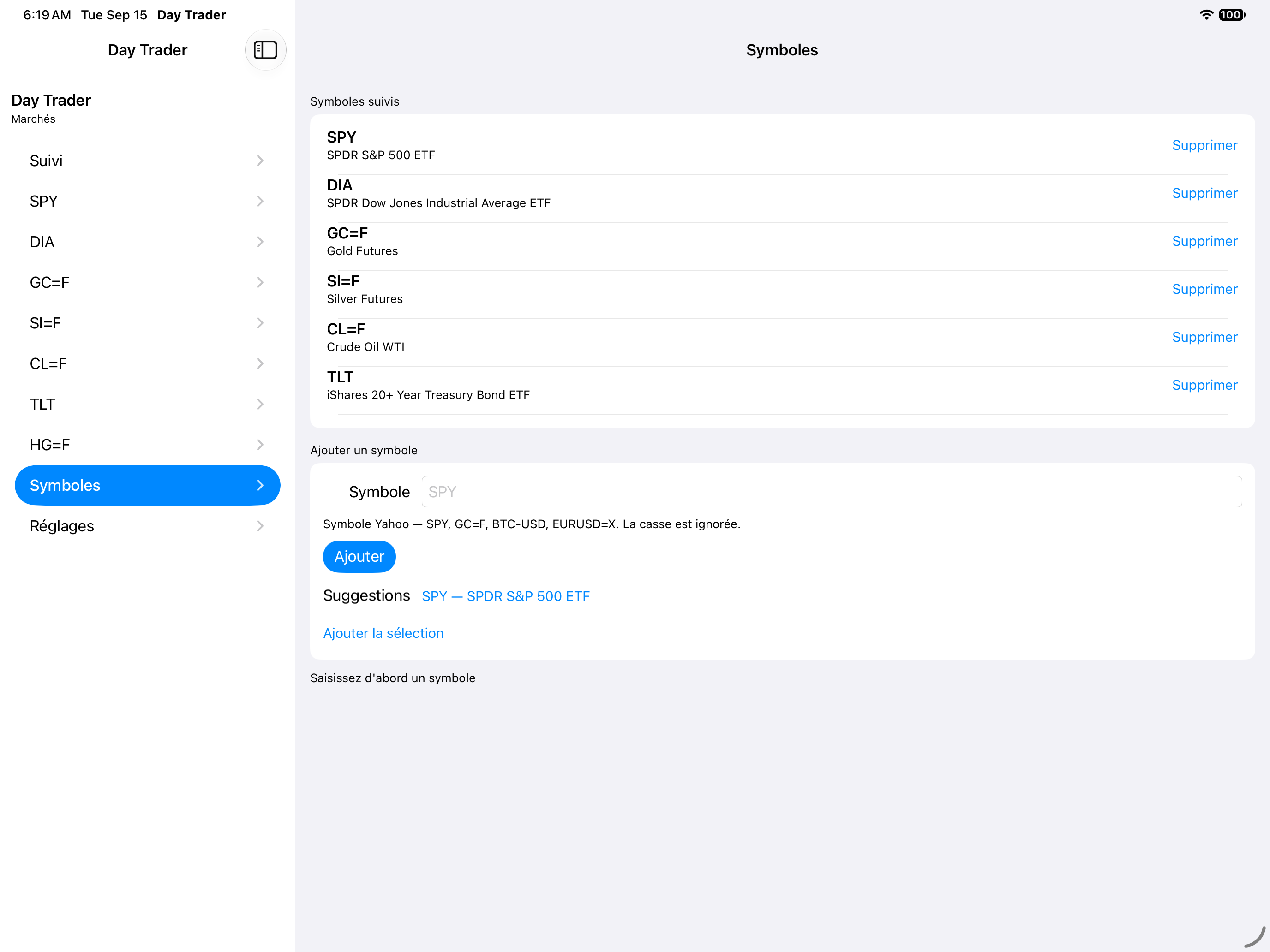 Manage — iOS (UIKit) · iPad