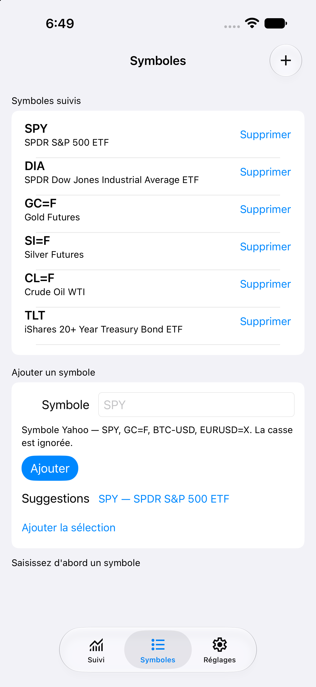 Manage — iOS (UIKit) · iPhone