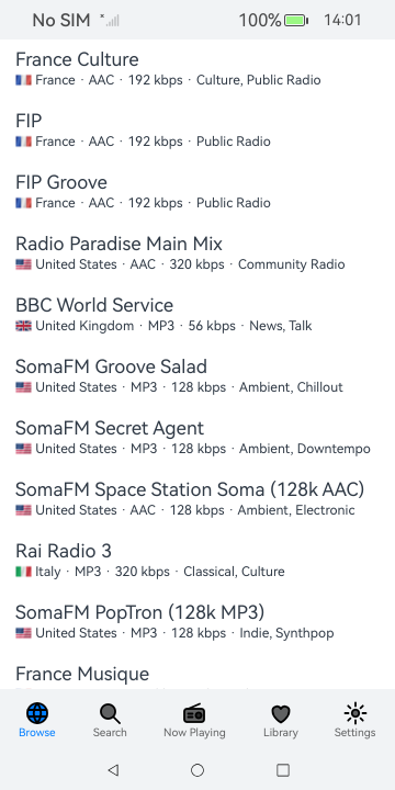 Day Tunes screenshot 1 (en)